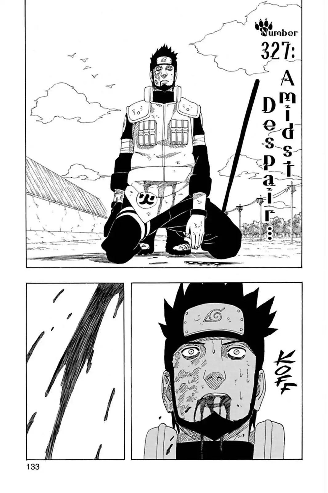 Naruto Chapter 327 page 1 - Chapter 327: Amidst Despair...