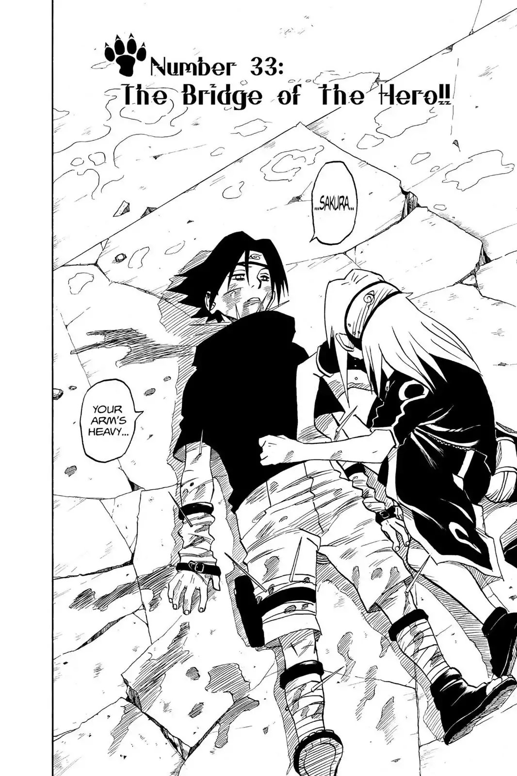Naruto Chapter 33 page 2 - Chapter 33: The Bridge Of The Hero!!