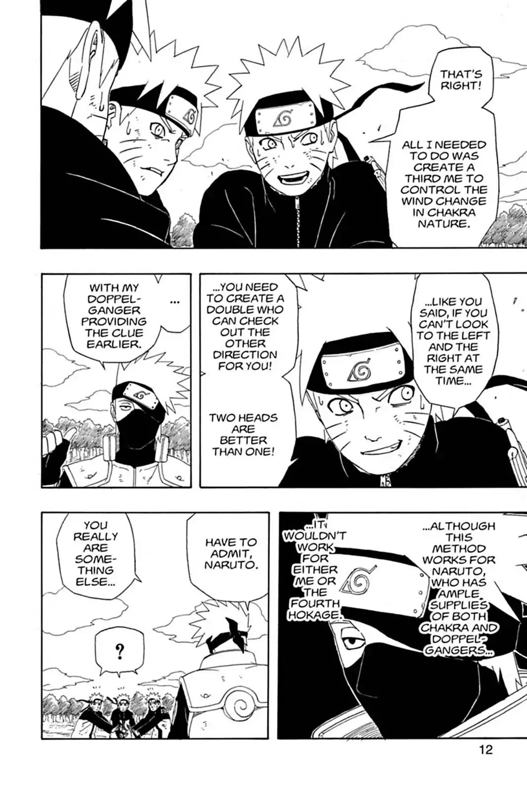 Naruto Chapter 330 page 12 - Chapter 330: The Heartbreaking Notice...!!