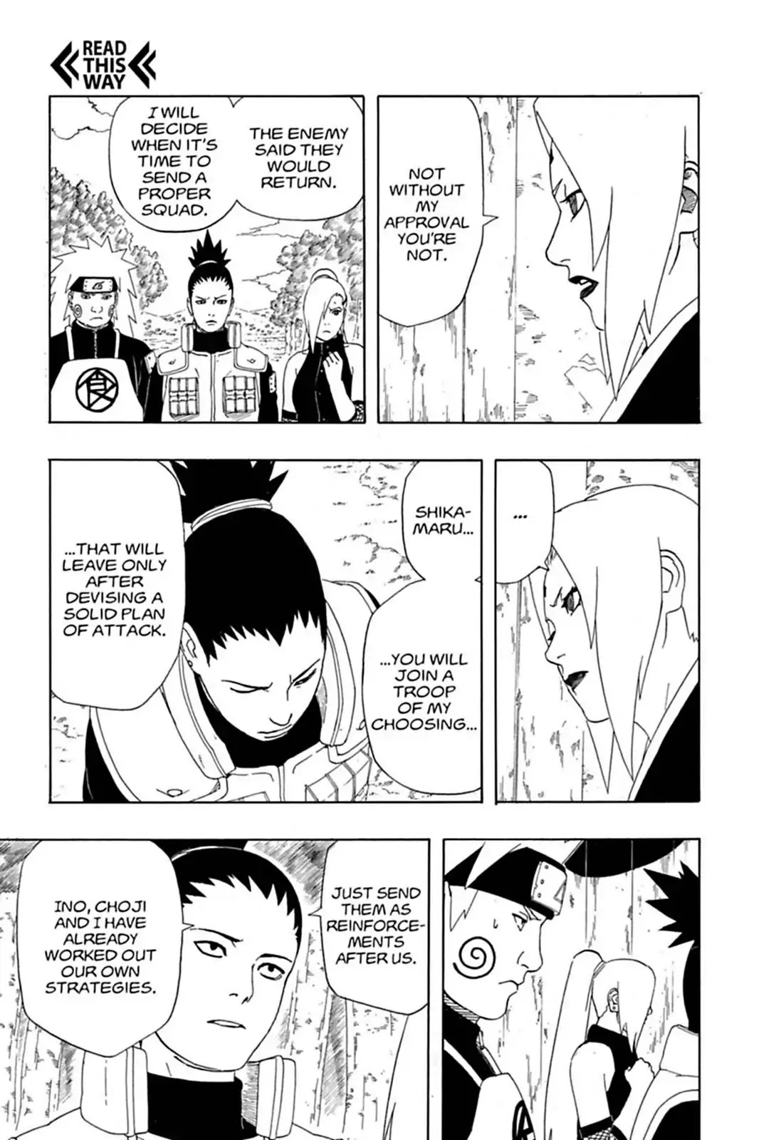 Naruto Chapter 331 page 3 - Chapter 331: Cell Number 10 Sets Out...!!