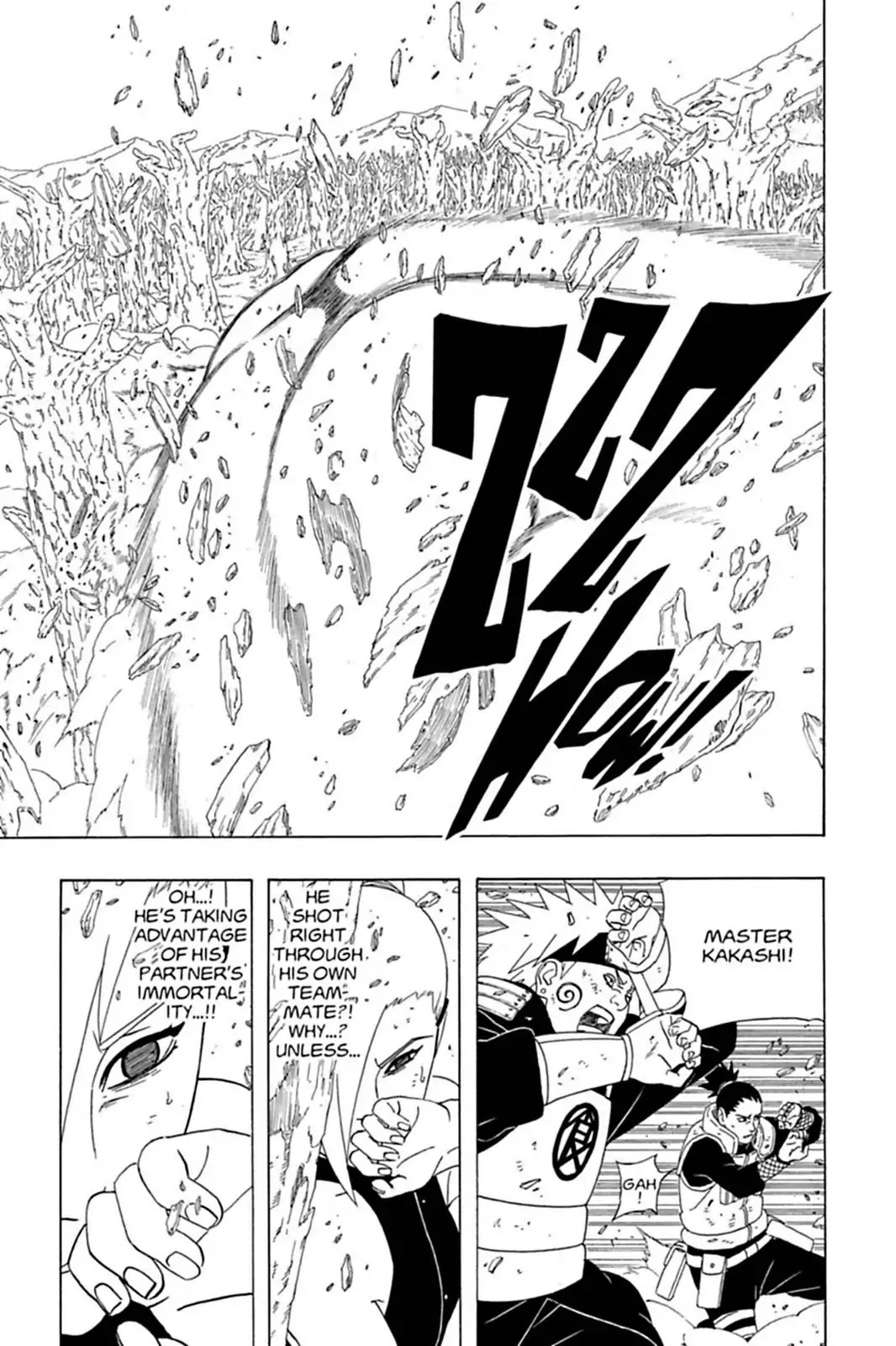 Naruto Chapter 334 page 12 - Chapter 334: The Black Metamorphoses!!