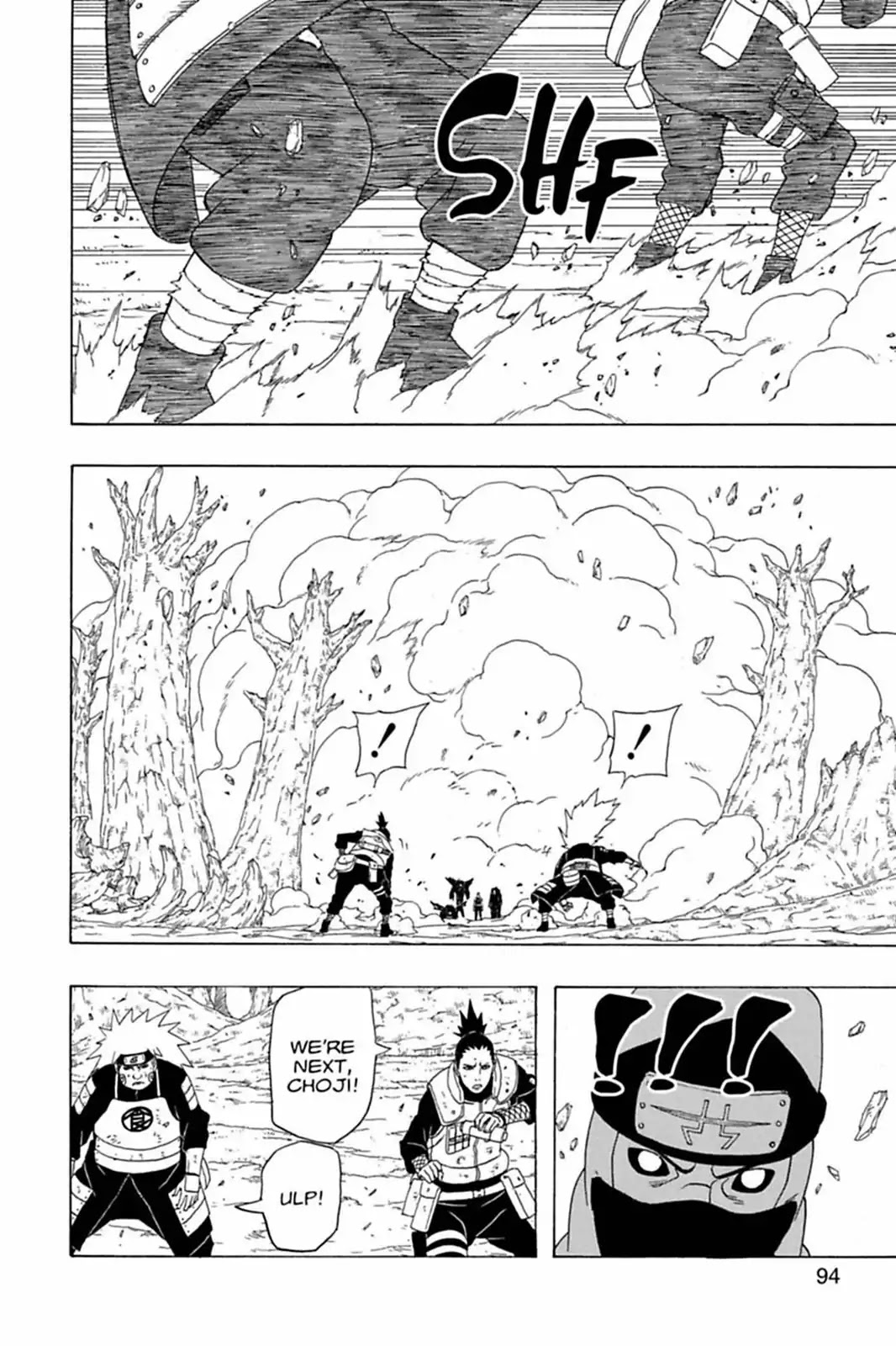 Naruto Chapter 334 page 13 - Chapter 334: The Black Metamorphoses!!