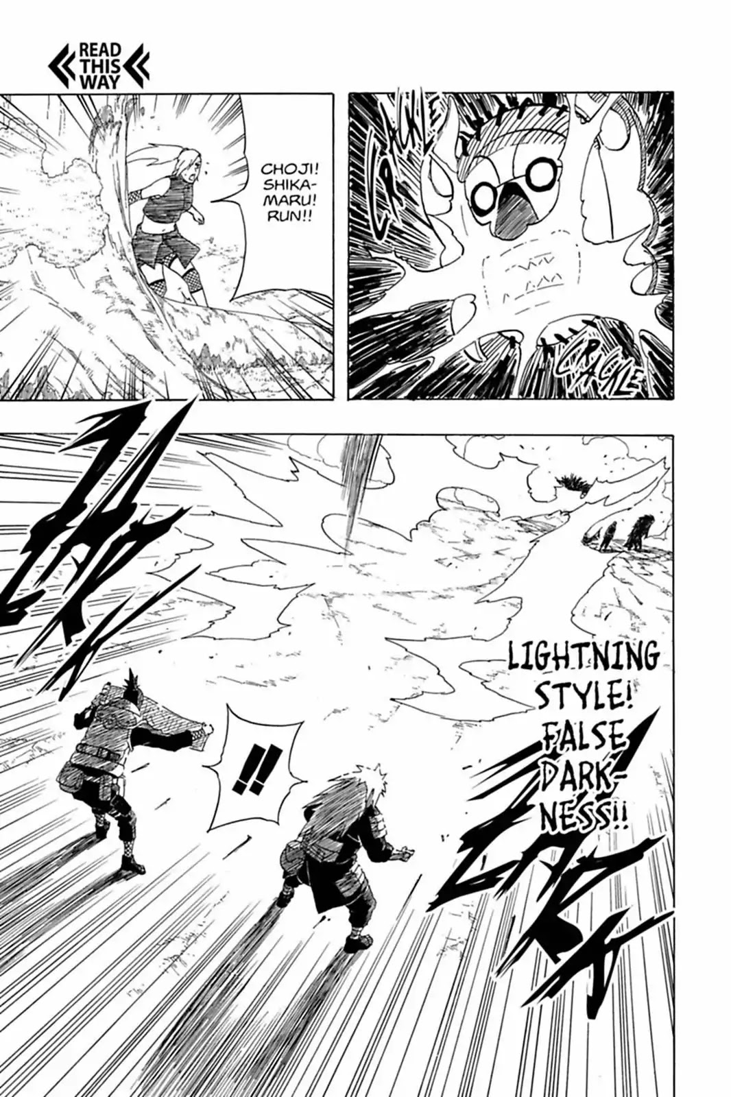 Naruto Chapter 334 page 14 - Chapter 334: The Black Metamorphoses!!