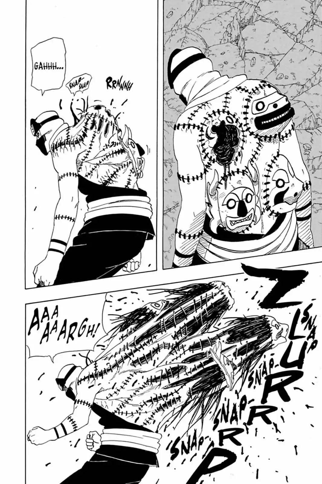 Naruto Chapter 334 page 6 - Chapter 334: The Black Metamorphoses!!