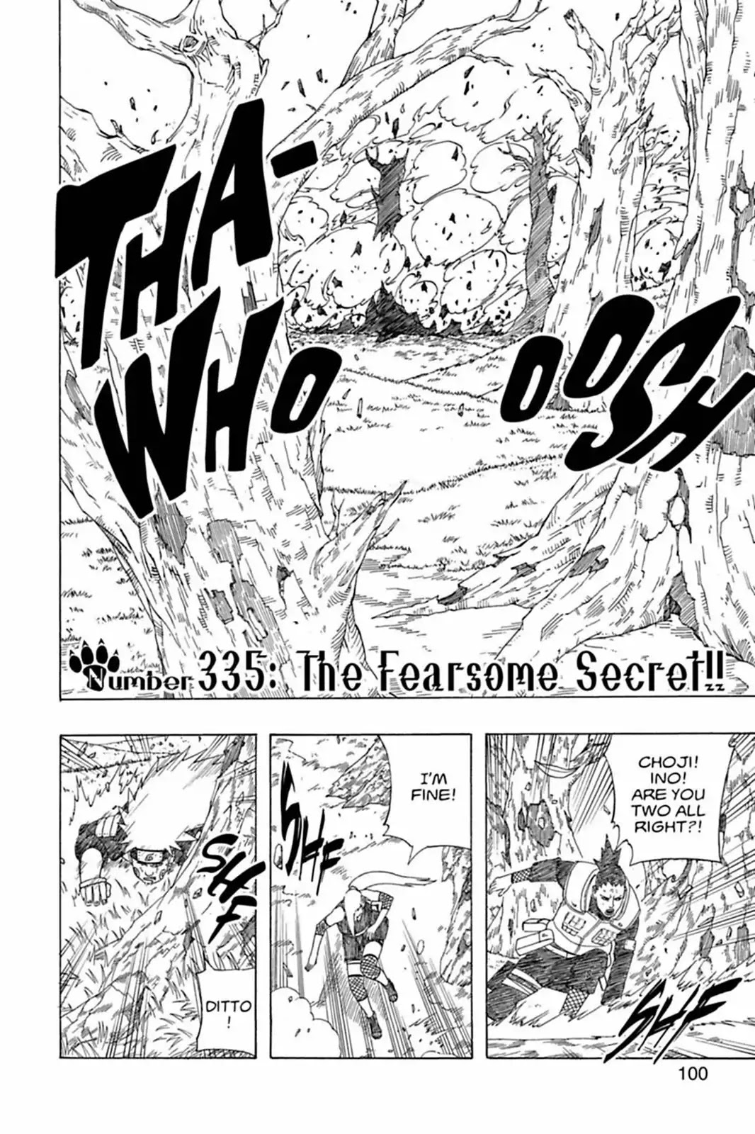 Naruto Chapter 335 page 2 - Chapter 335: The Fearsome Secret!!