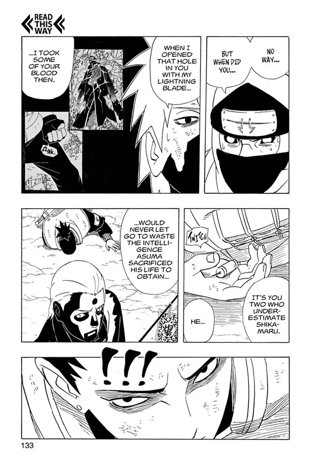 Naruto Chapter 336 page 17 - Chapter 336: Turnabout Dilemma...!!