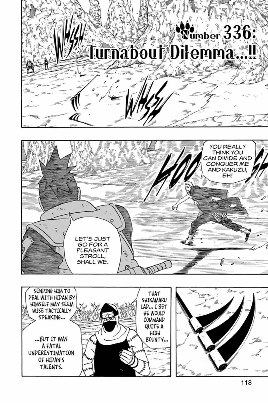 Naruto Chapter 336 page 2 - Chapter 336: Turnabout Dilemma...!!
