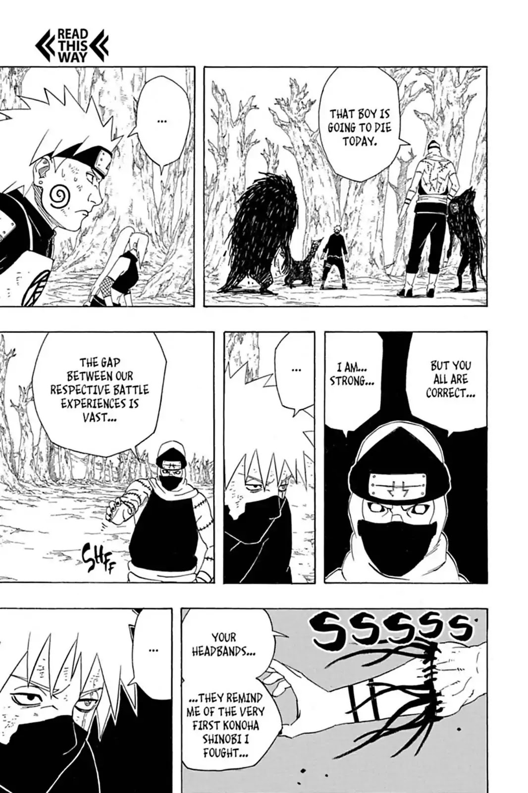 Naruto Chapter 336 page 3 - Chapter 336: Turnabout Dilemma...!!