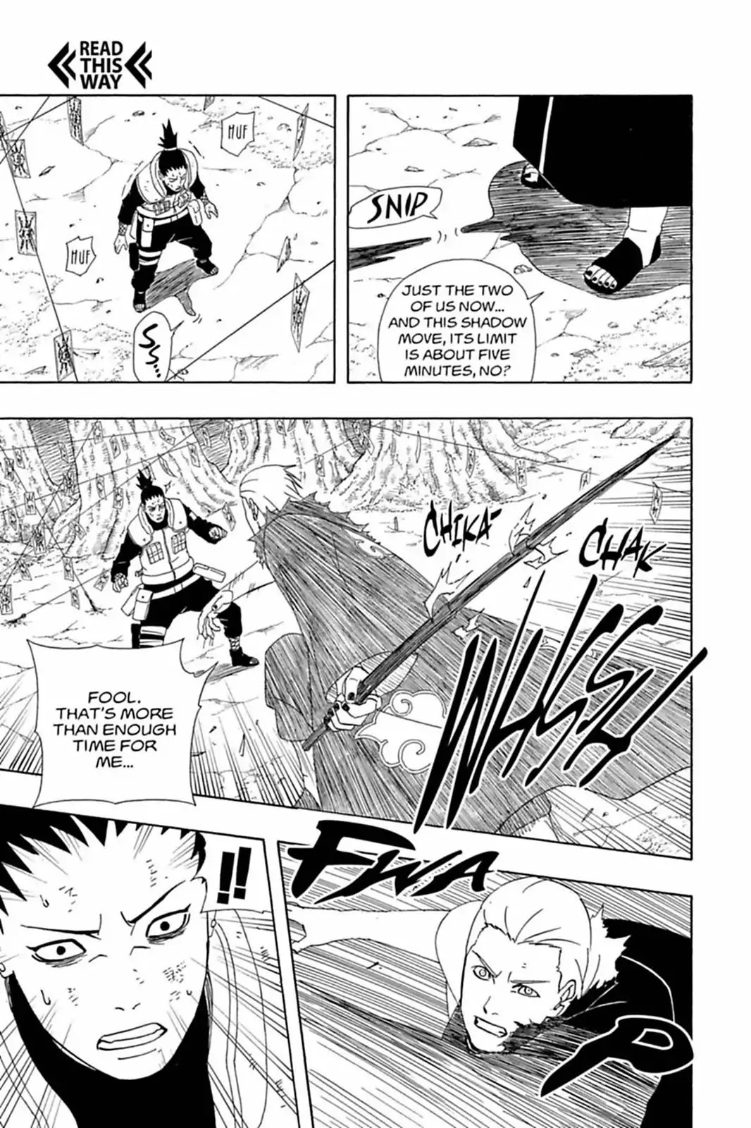 Naruto Chapter 336 page 7 - Chapter 336: Turnabout Dilemma...!!