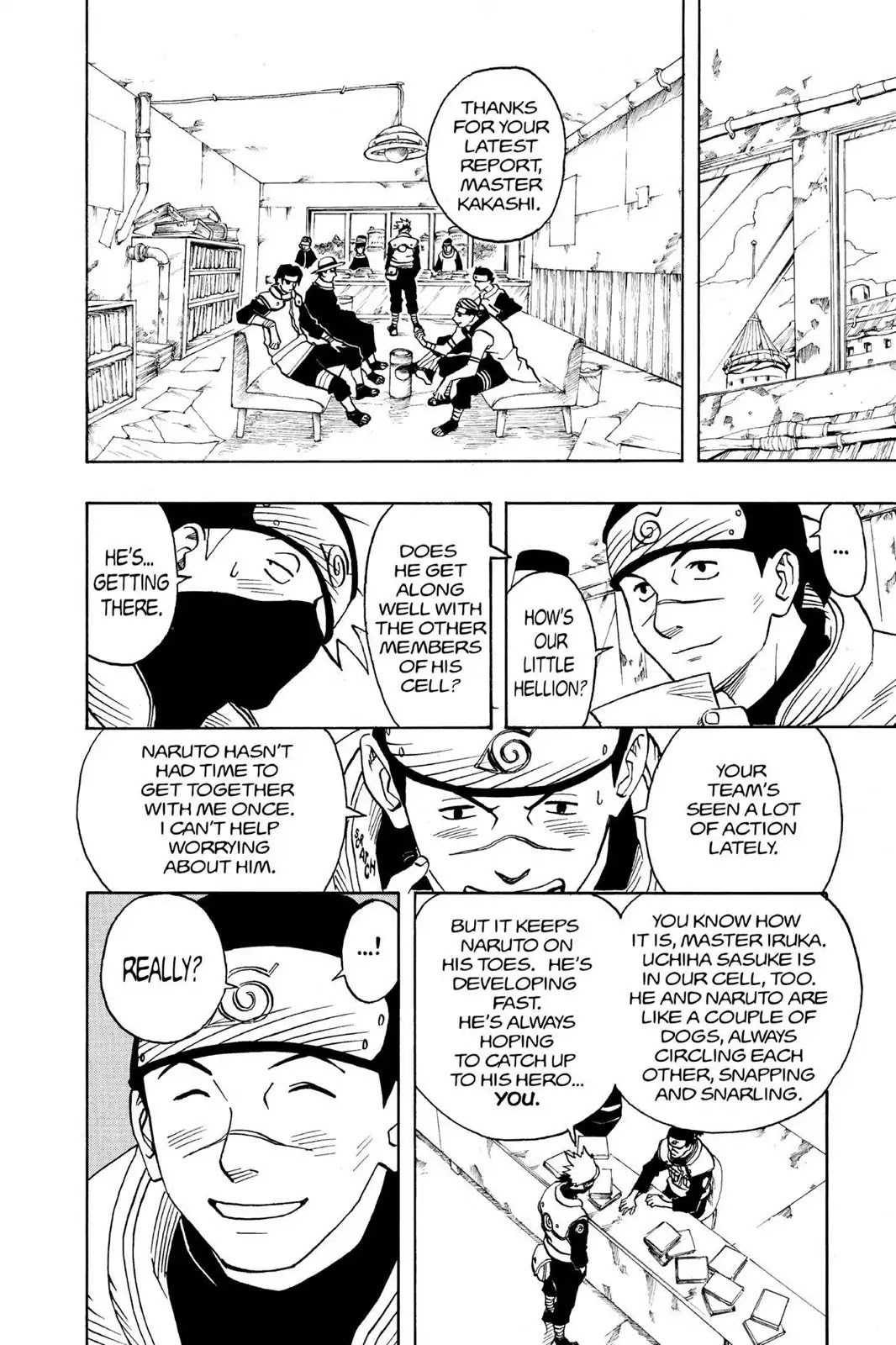 Naruto Chapter 34 page 13 - Chapter 34: Intruders?