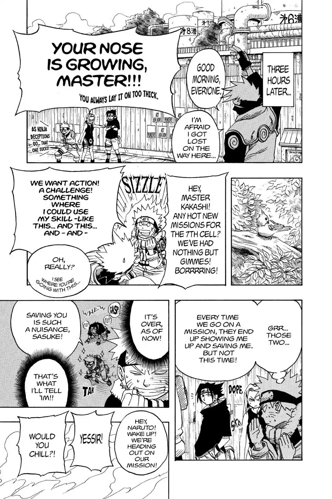 Naruto Chapter 34 page 4 - Chapter 34: Intruders?