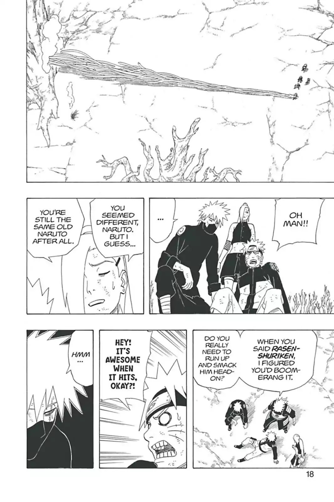 Naruto Chapter 340 page 18 - Chapter 340: The Perilous Bridge