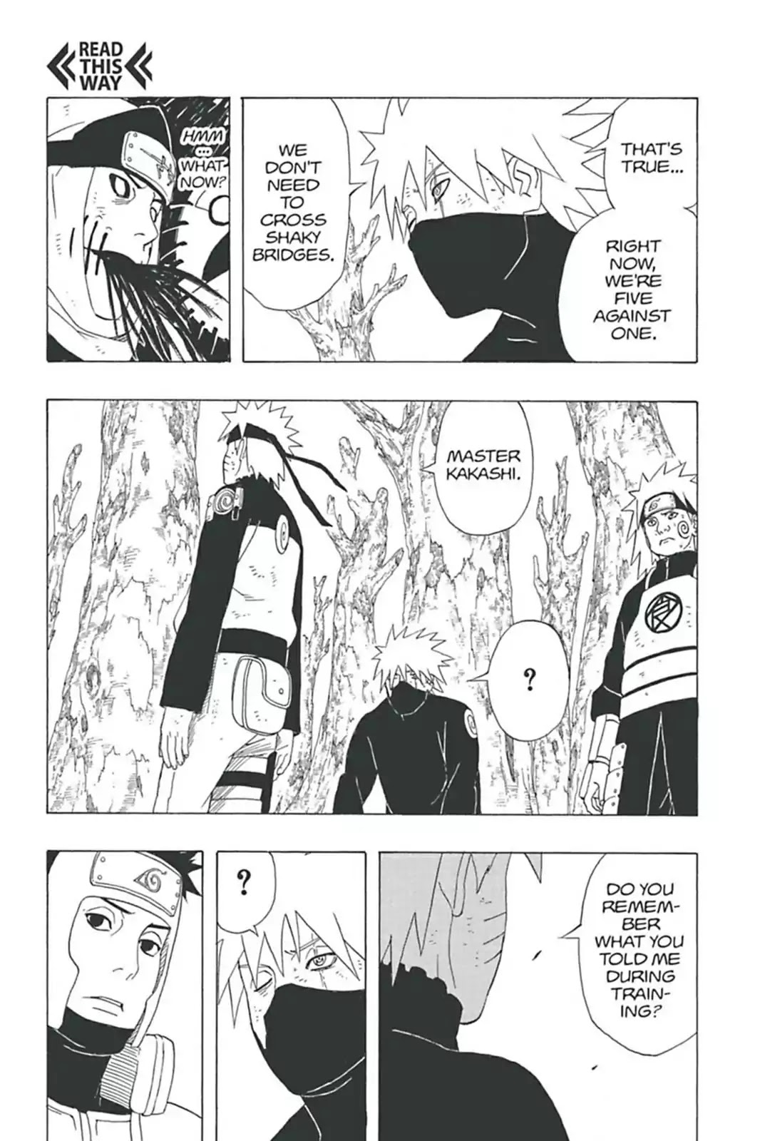 Naruto Chapter 340 page 21 - Chapter 340: The Perilous Bridge