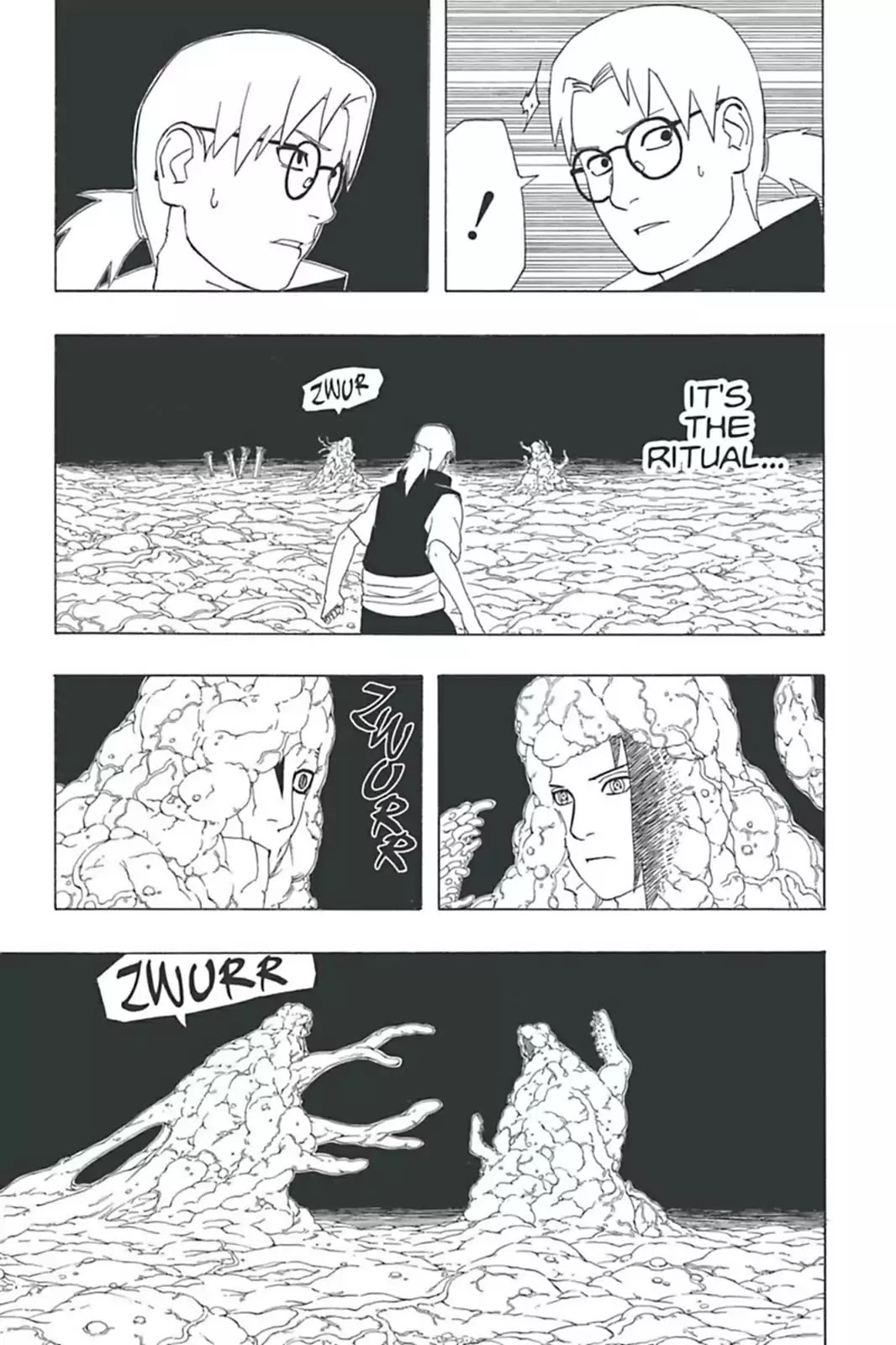 Naruto Chapter 346 page 3 - Chapter 346: The Secret Of The New Jutsu!!