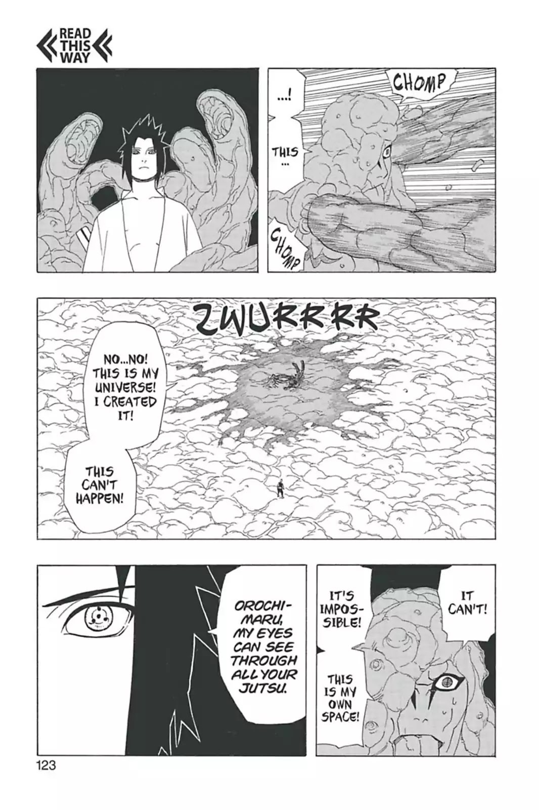 Naruto Chapter 346 page 5 - Chapter 346: The Secret Of The New Jutsu!!