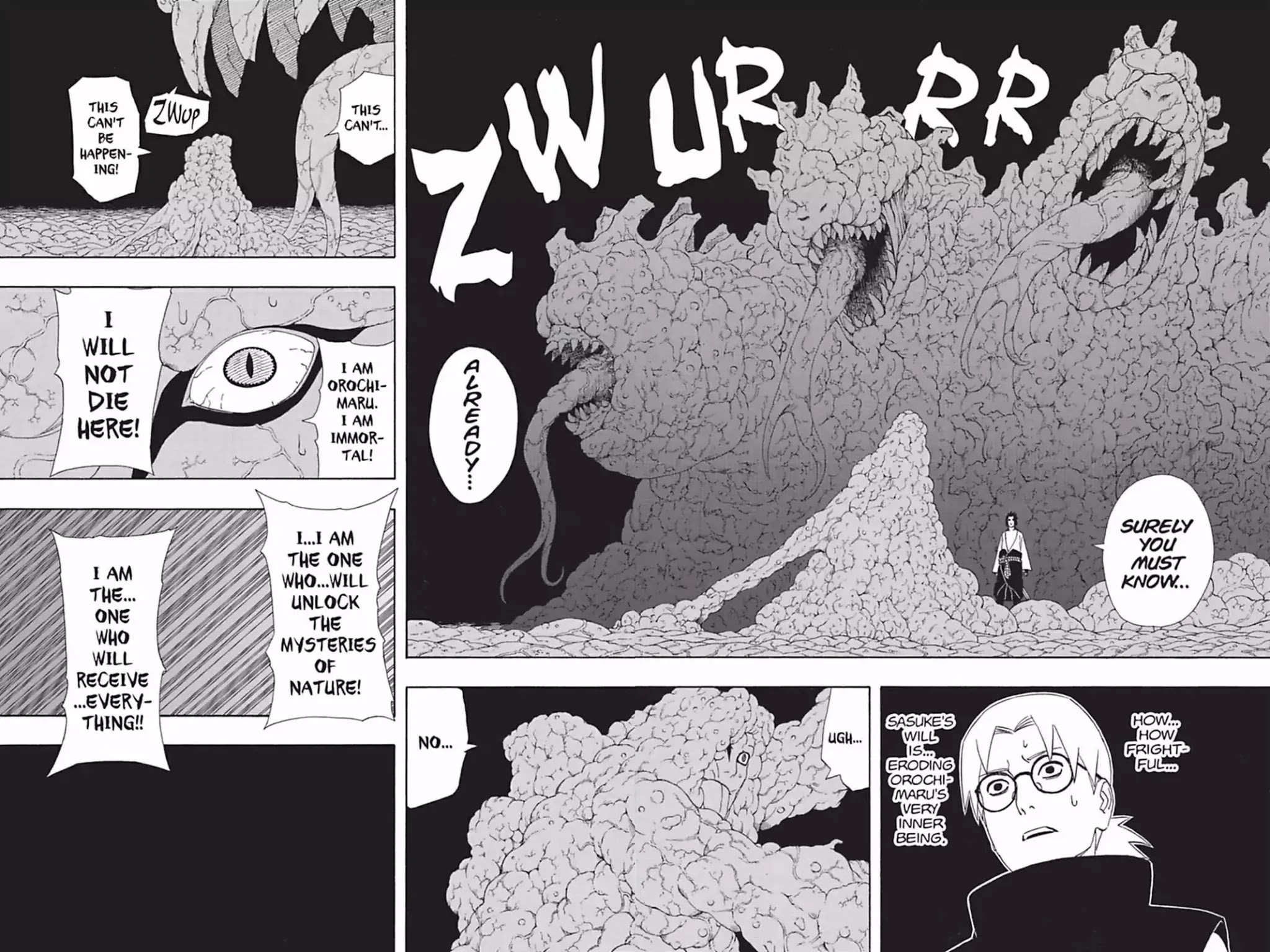 Naruto Chapter 346 page 6 - Chapter 346: The Secret Of The New Jutsu!!