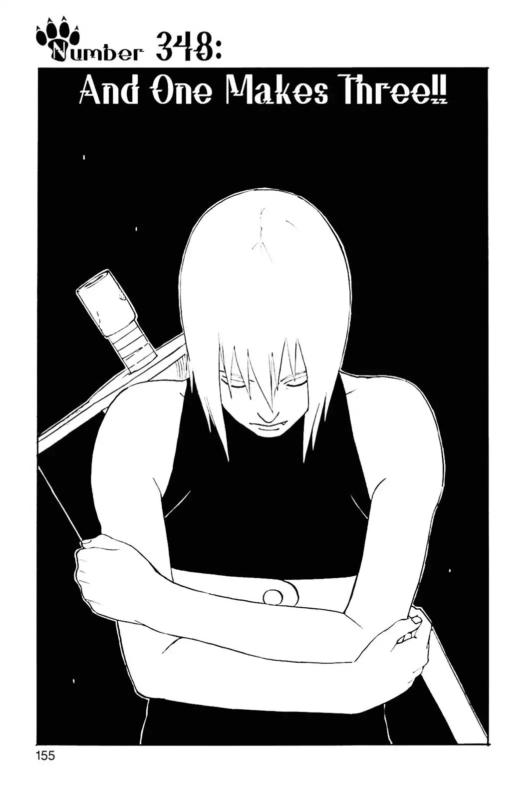 Naruto Chapter 348 page 1 - Chapter 348: And One Makes Three!!
