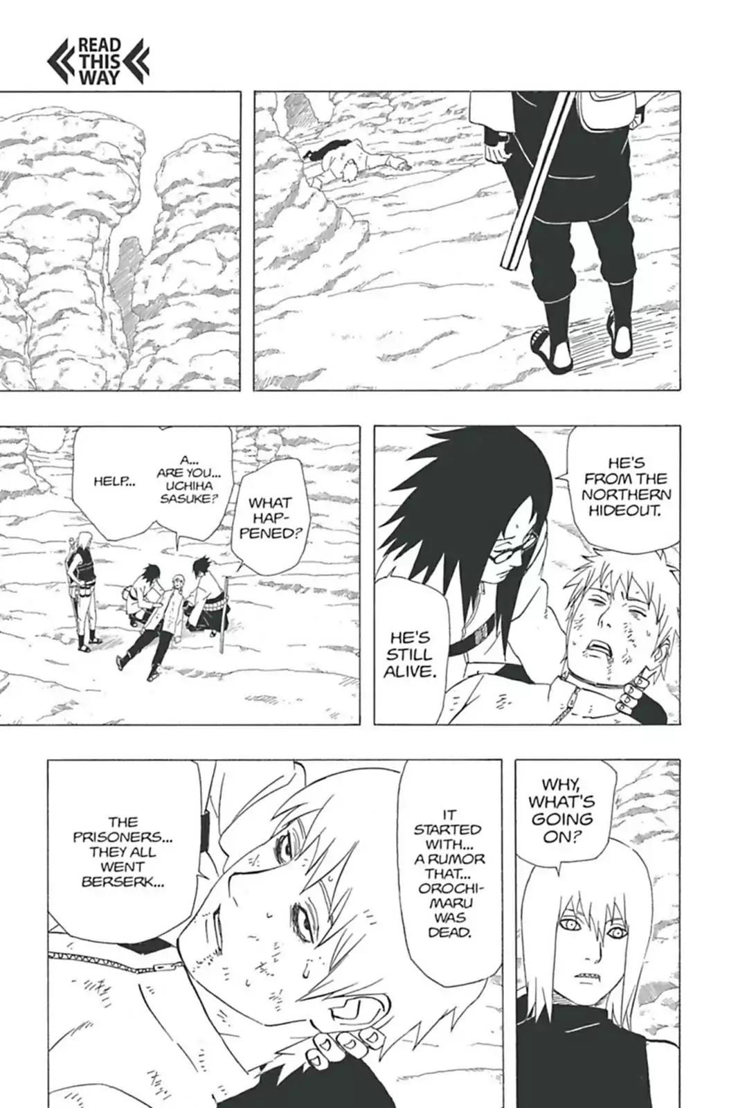 Naruto Chapter 349 page 12 - Chapter 349: The Northern Hideout