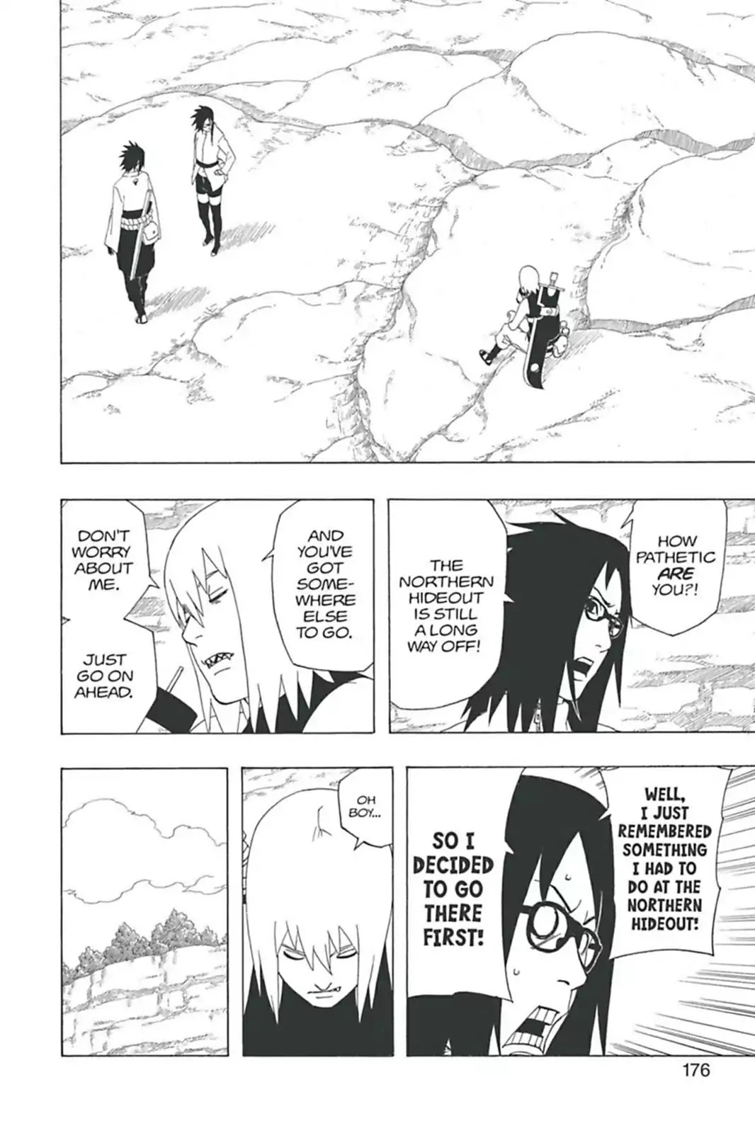Naruto Chapter 349 page 4 - Chapter 349: The Northern Hideout