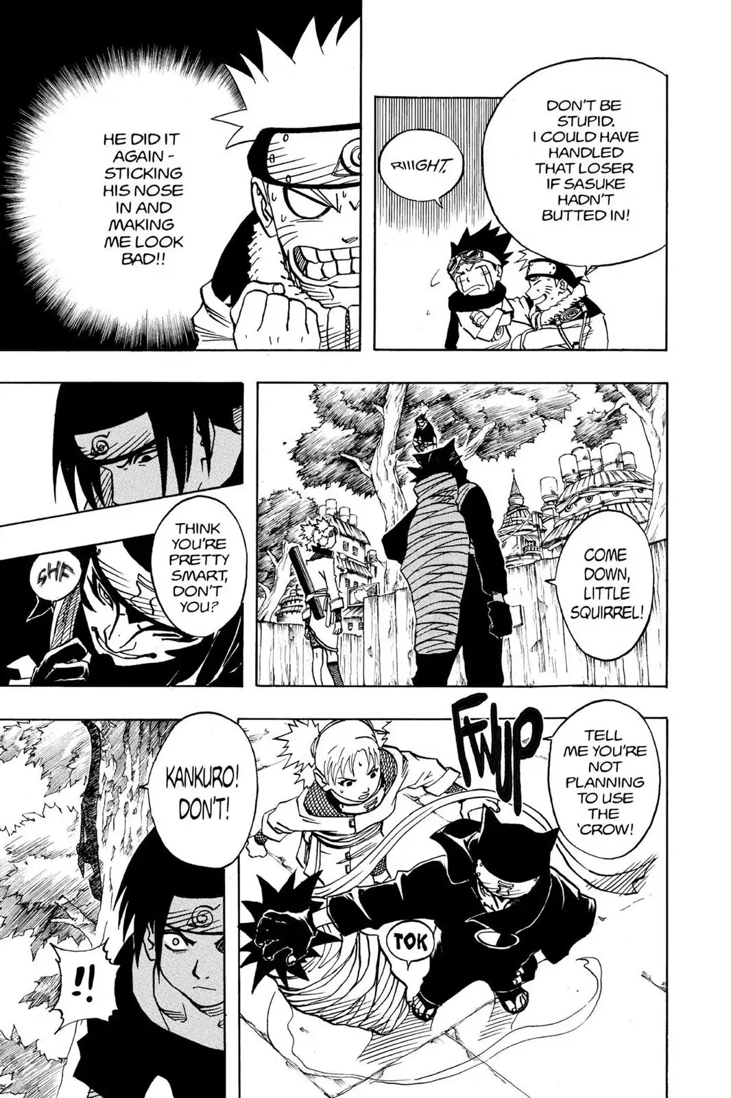 Naruto Chapter 35 page 11 - Chapter 35: Truka Vs. Kakashi