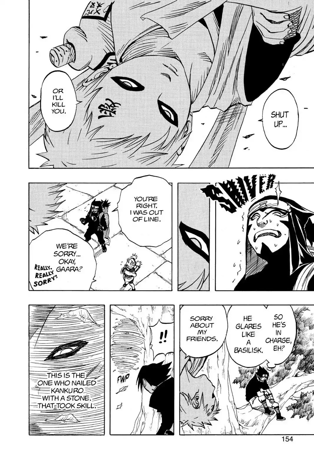 Naruto Chapter 35 page 14 - Chapter 35: Truka Vs. Kakashi