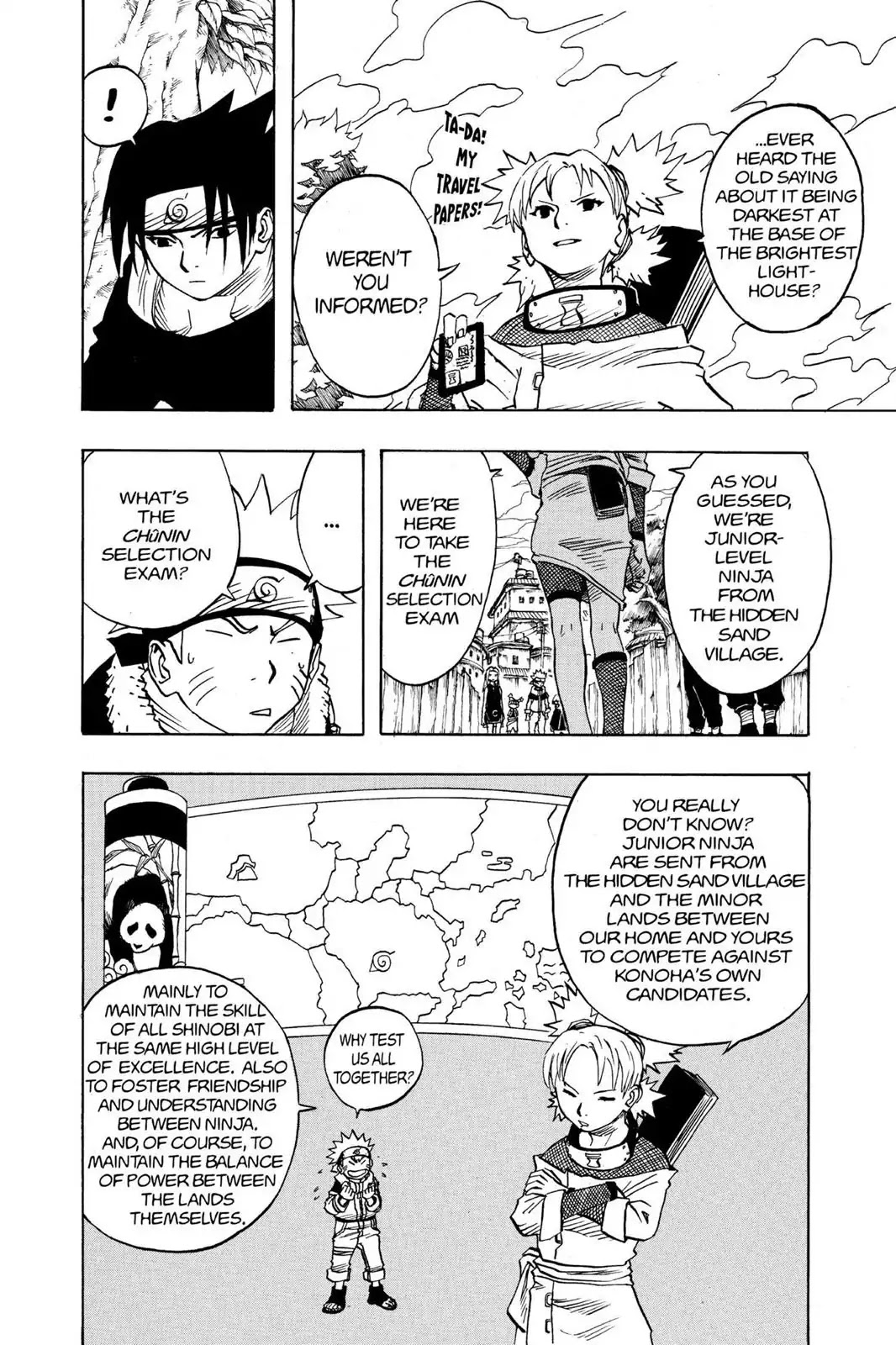Naruto Chapter 35 page 16 - Chapter 35: Truka Vs. Kakashi
