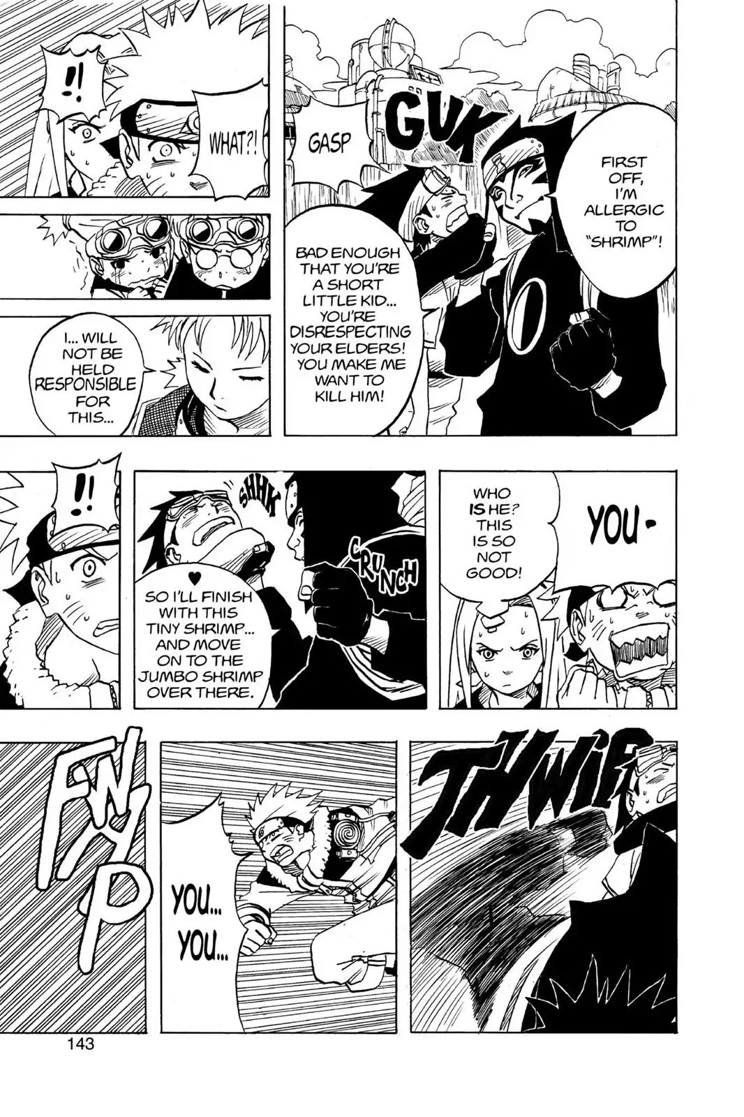 Naruto Chapter 35 page 3 - Chapter 35: Truka Vs. Kakashi