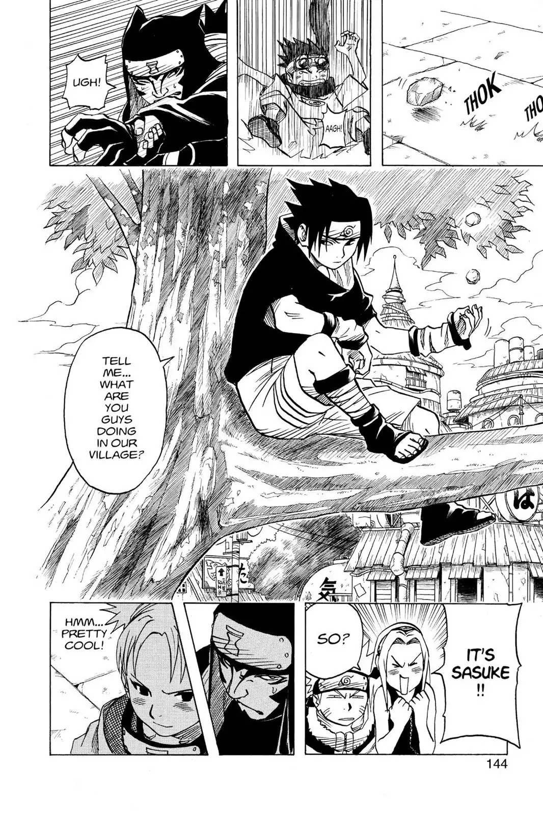 Naruto Chapter 35 page 4 - Chapter 35: Truka Vs. Kakashi