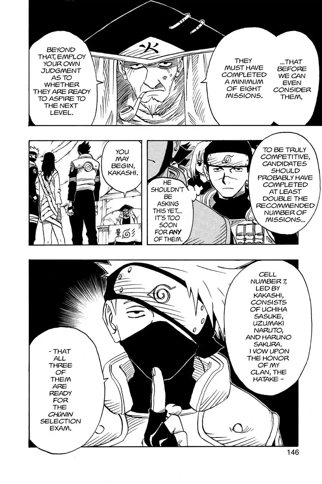 Naruto Chapter 35 page 6 - Chapter 35: Truka Vs. Kakashi