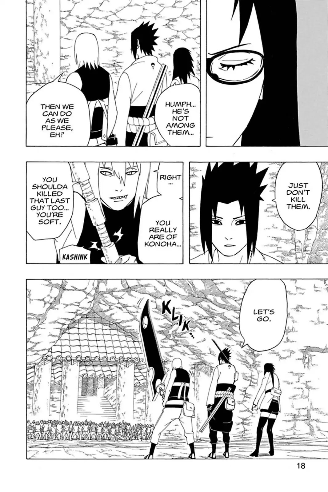 Naruto Chapter 350 page 16 - Chapter 350: News Of The Clash...!!