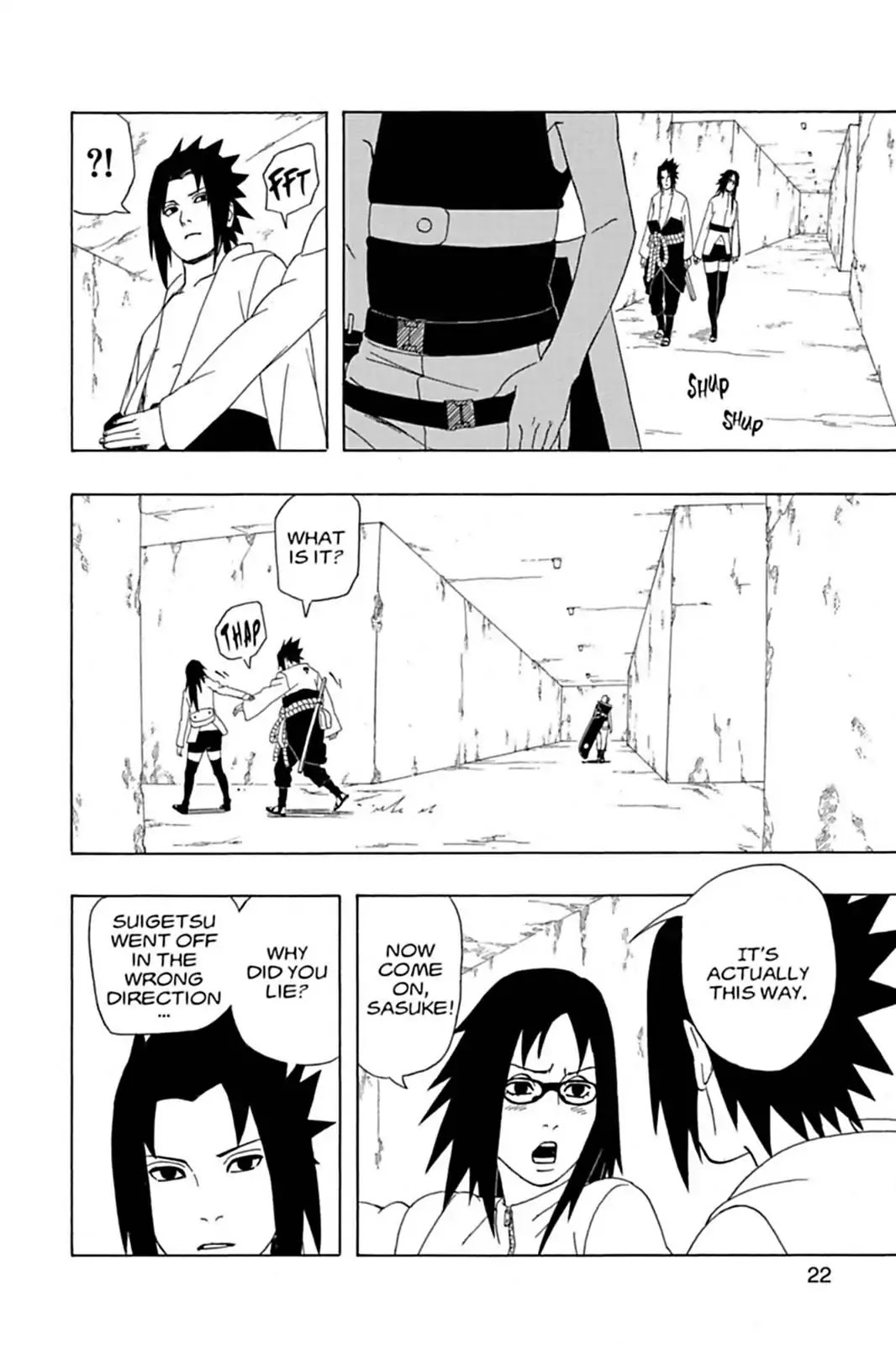 Naruto Chapter 350 page 20 - Chapter 350: News Of The Clash...!!