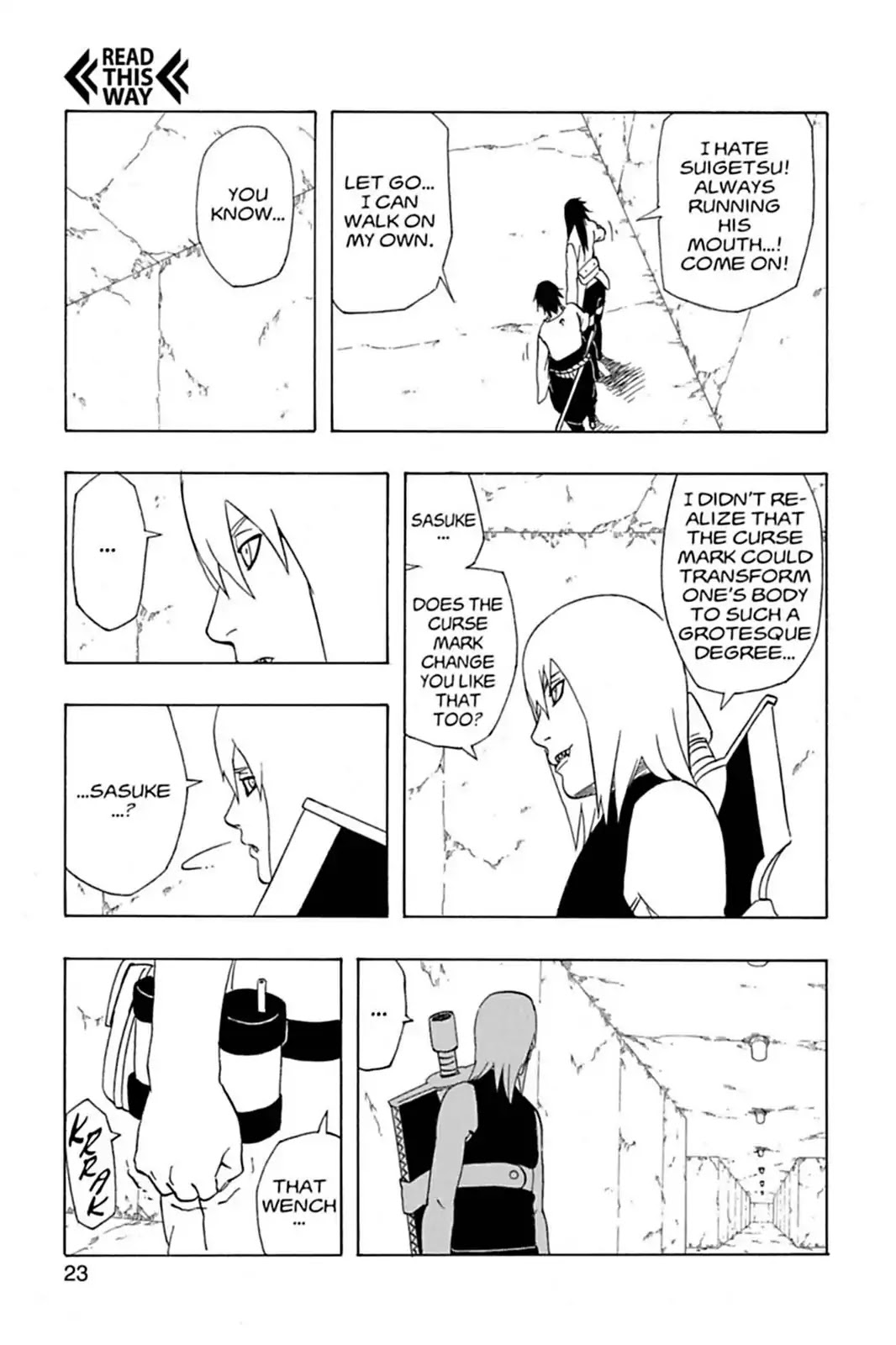 Naruto Chapter 350 page 21 - Chapter 350: News Of The Clash...!!