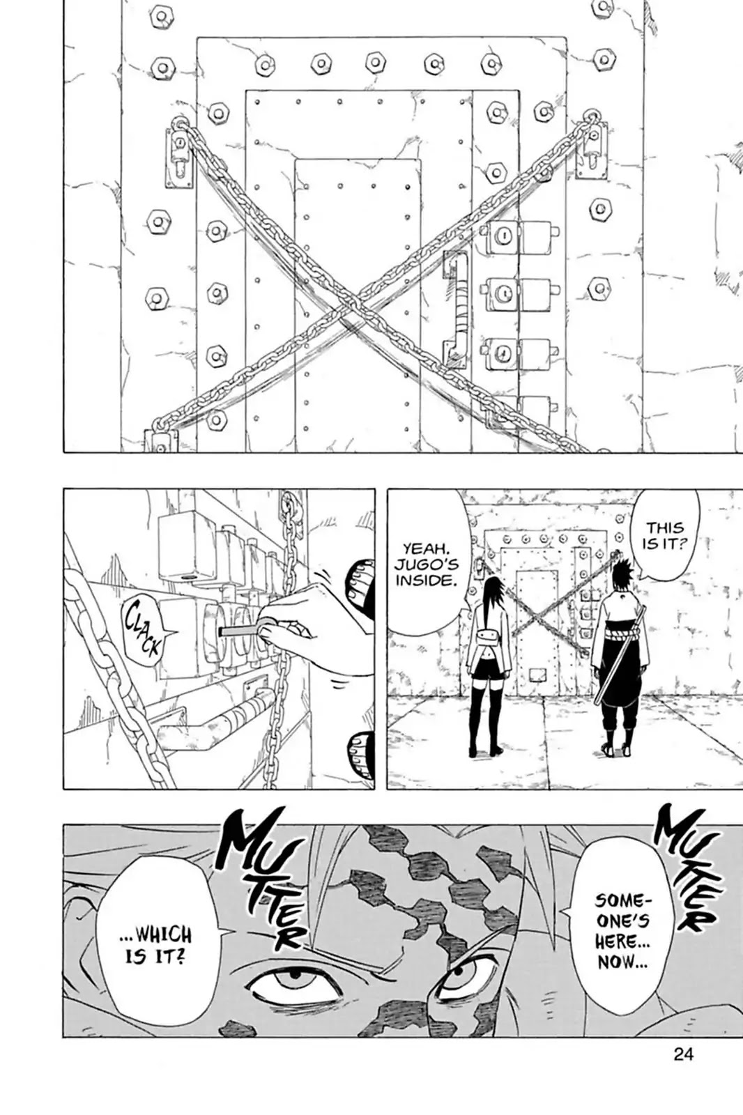 Naruto Chapter 350 page 22 - Chapter 350: News Of The Clash...!!