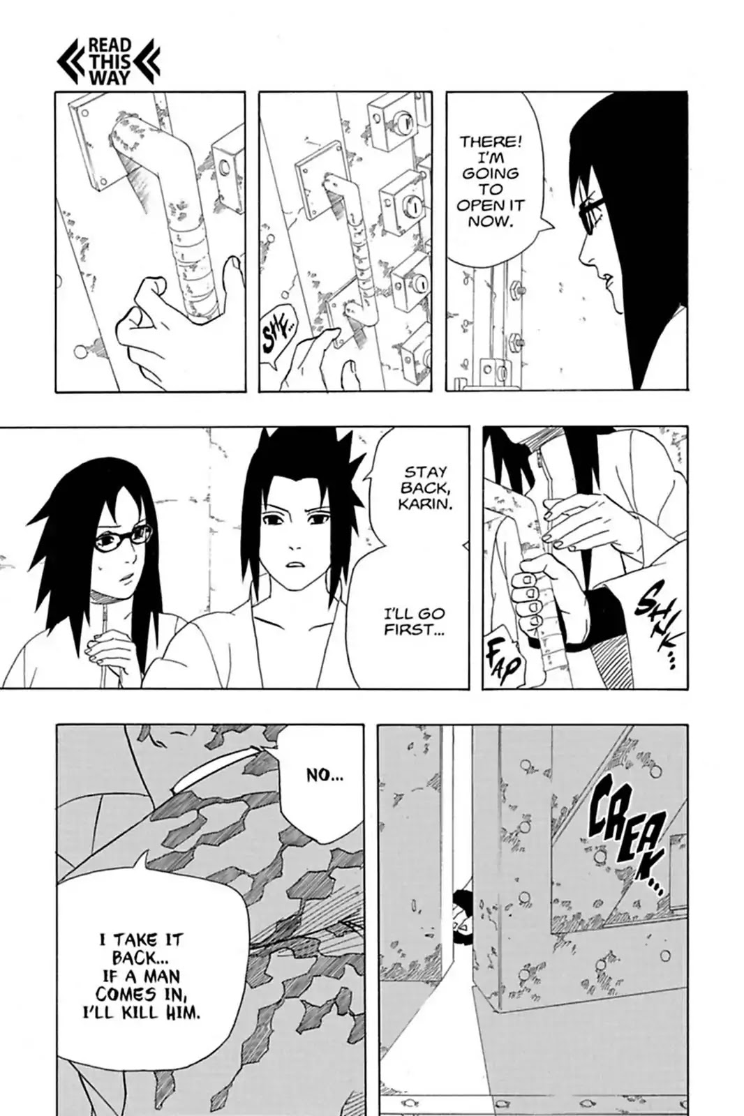 Naruto Chapter 350 page 23 - Chapter 350: News Of The Clash...!!