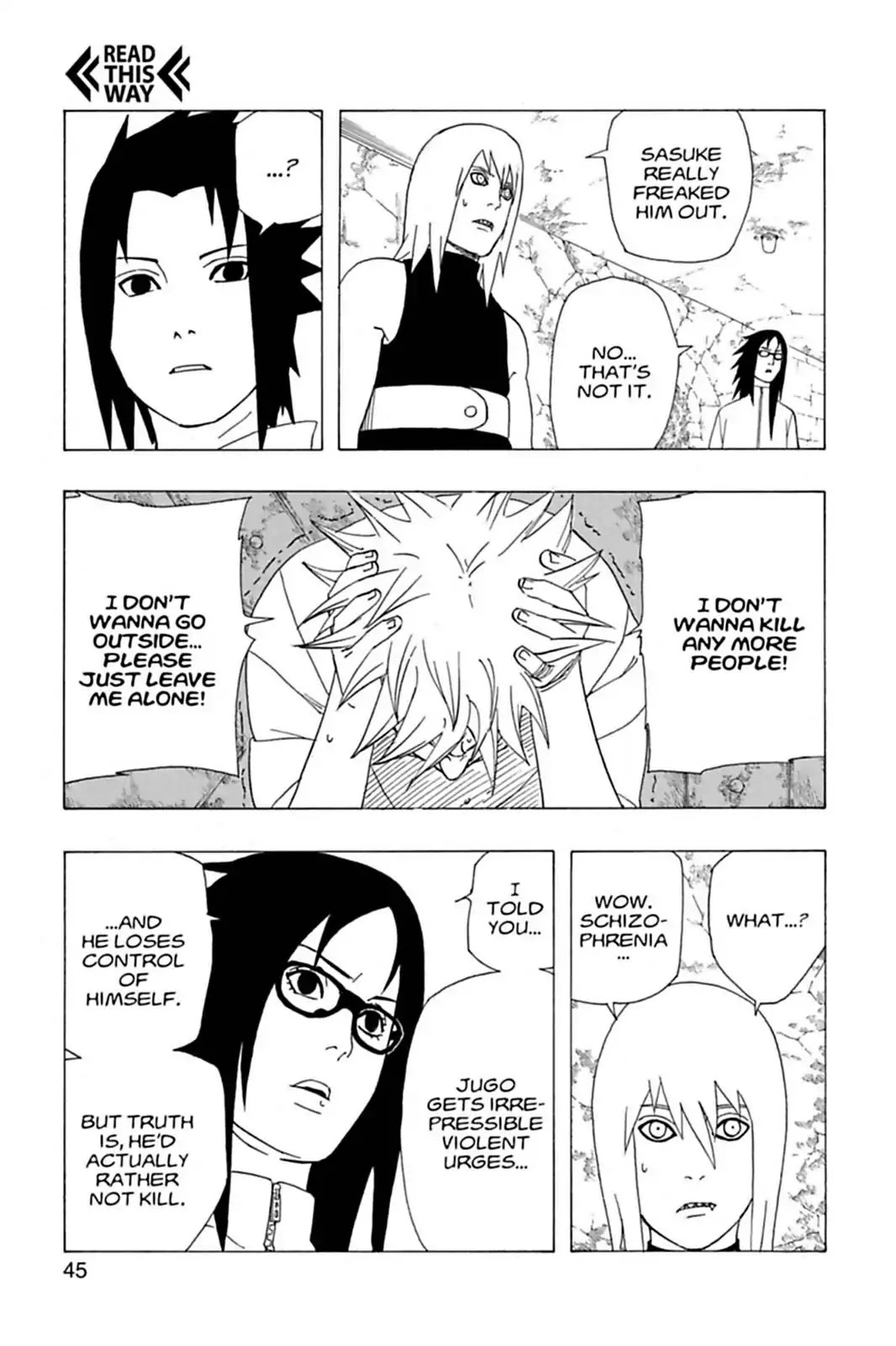 Naruto Chapter 351 page 16 - Chapter 351: The Man-to-Man Talk!!