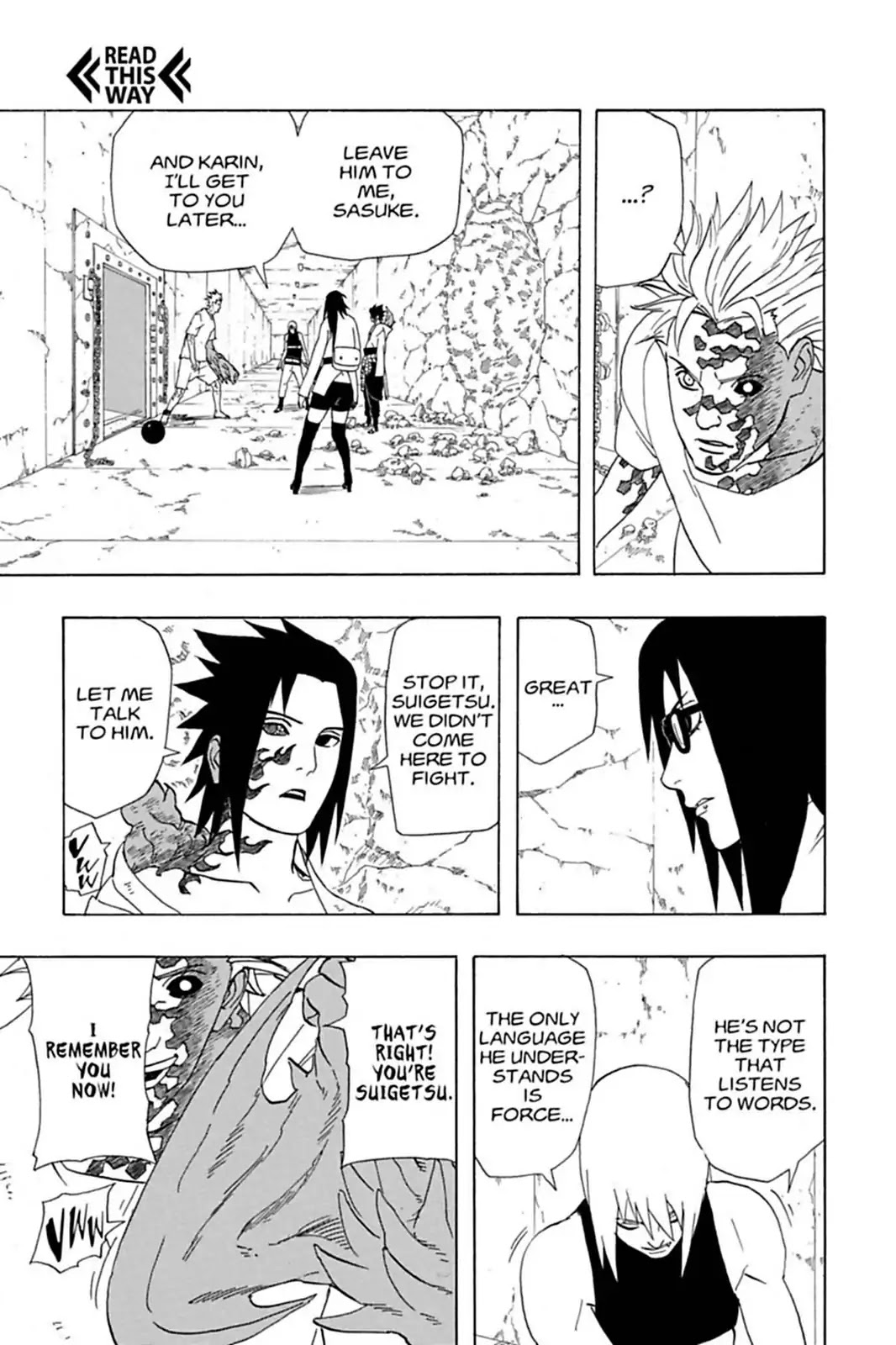 Naruto Chapter 351 page 9 - Chapter 351: The Man-to-Man Talk!!