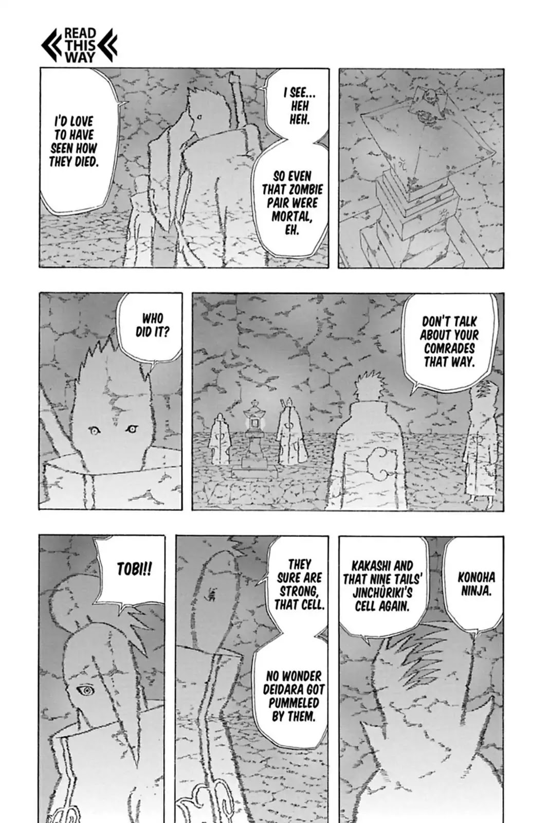 Naruto Chapter 353 page 11 - Chapter 353: The Akatsuki Assembles...!!