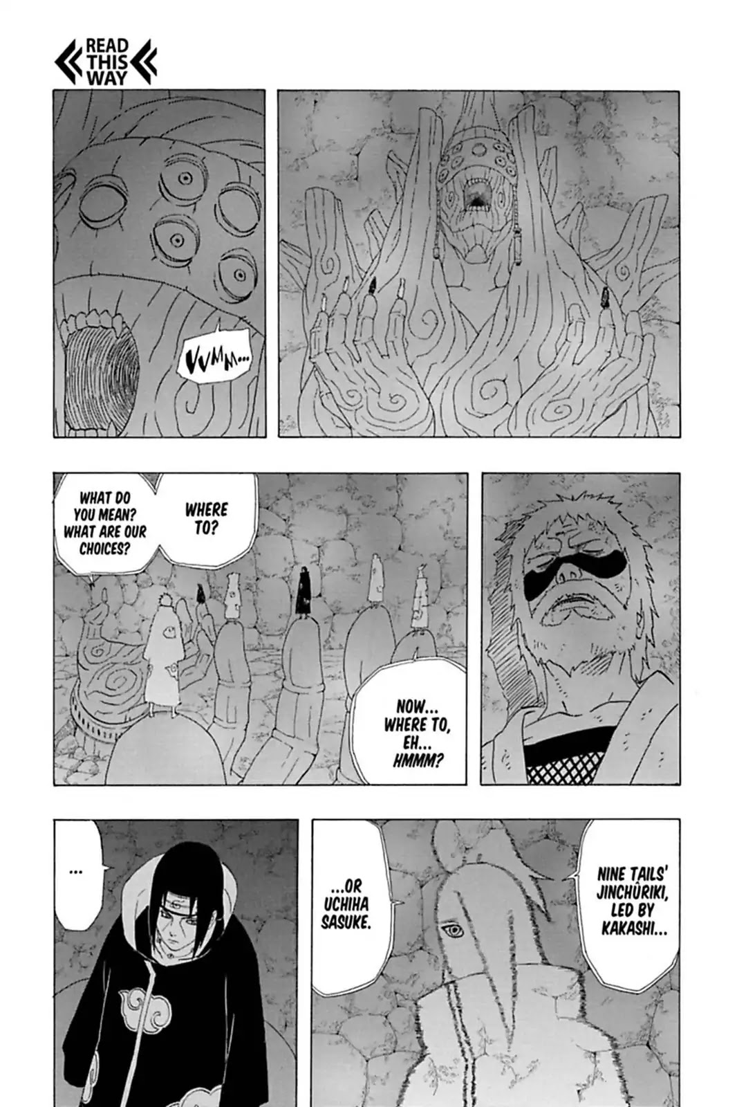 Naruto Chapter 354 page 11 - Chapter 354: On The Move