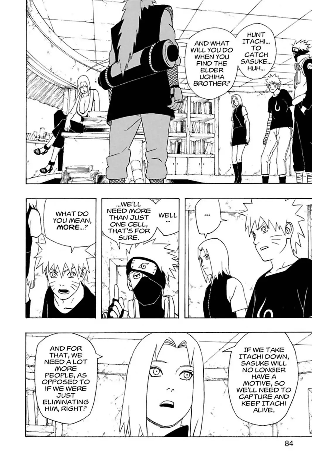 Naruto Chapter 354 page 2 - Chapter 354: On The Move