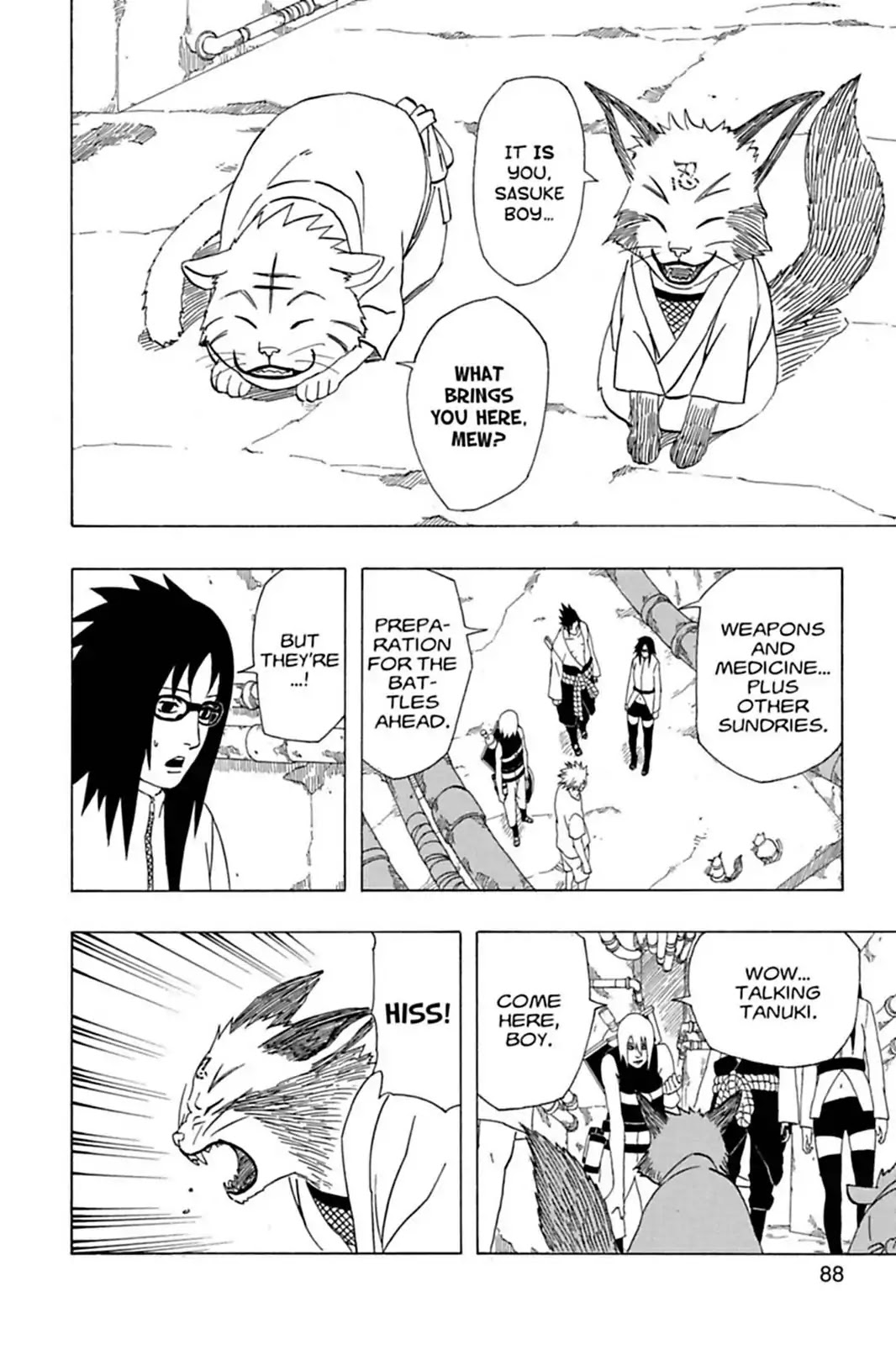 Naruto Chapter 354 page 6 - Chapter 354: On The Move