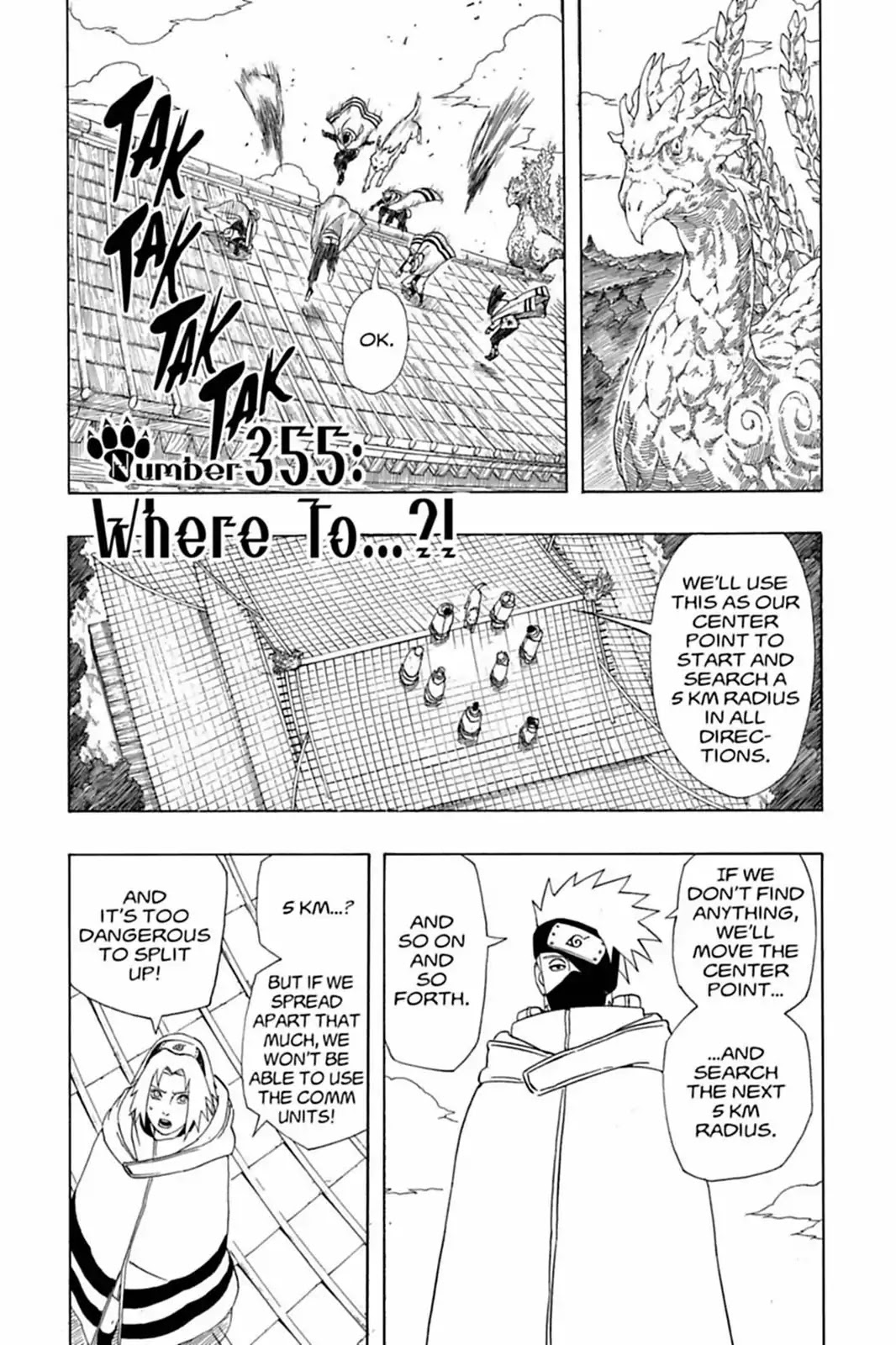 Naruto Chapter 355 page 1 - Chapter 355: Where To...?!