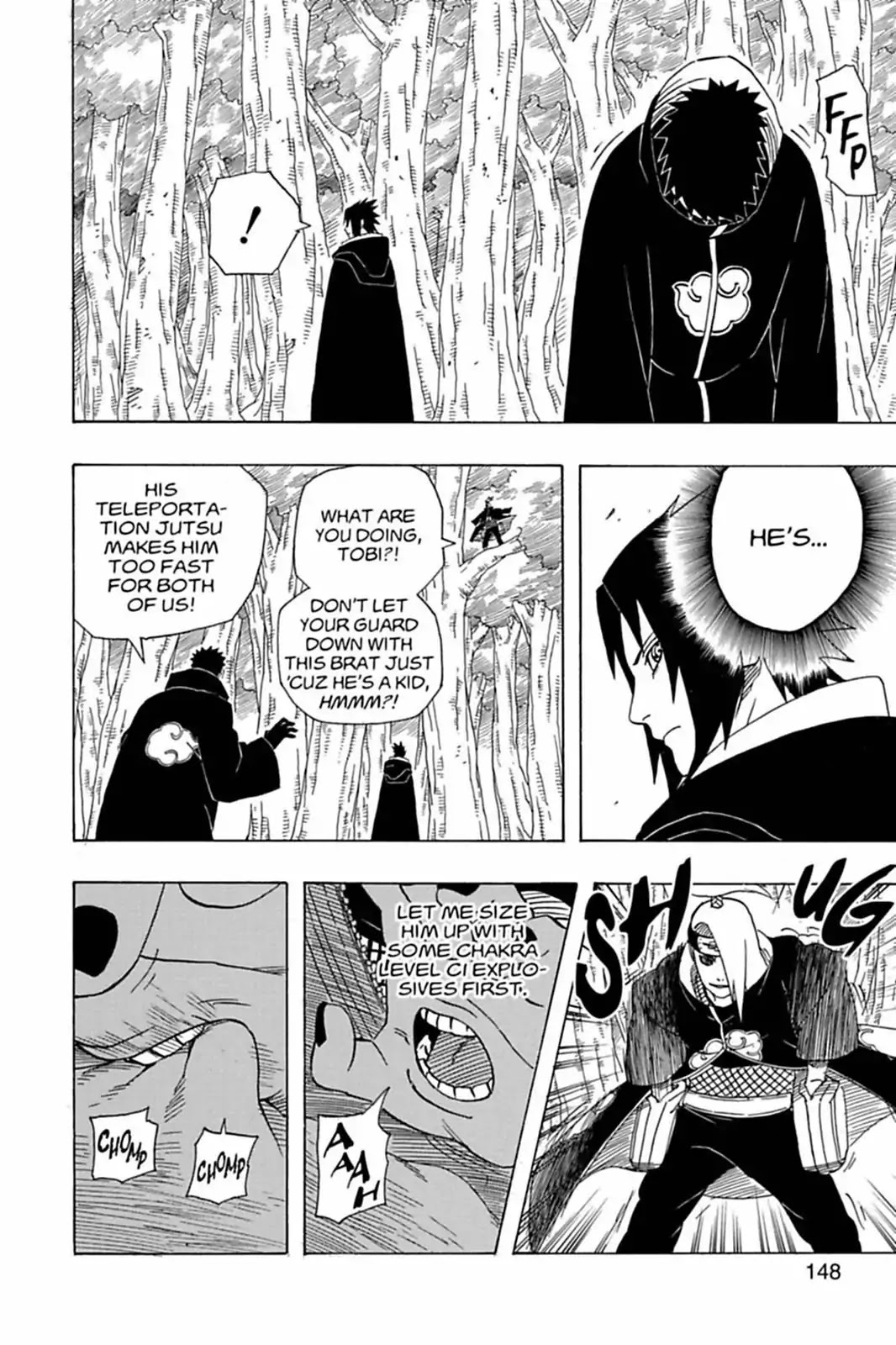 Naruto Chapter 357 page 10 - Chapter 357: Deidara Vs. Sasuke!!