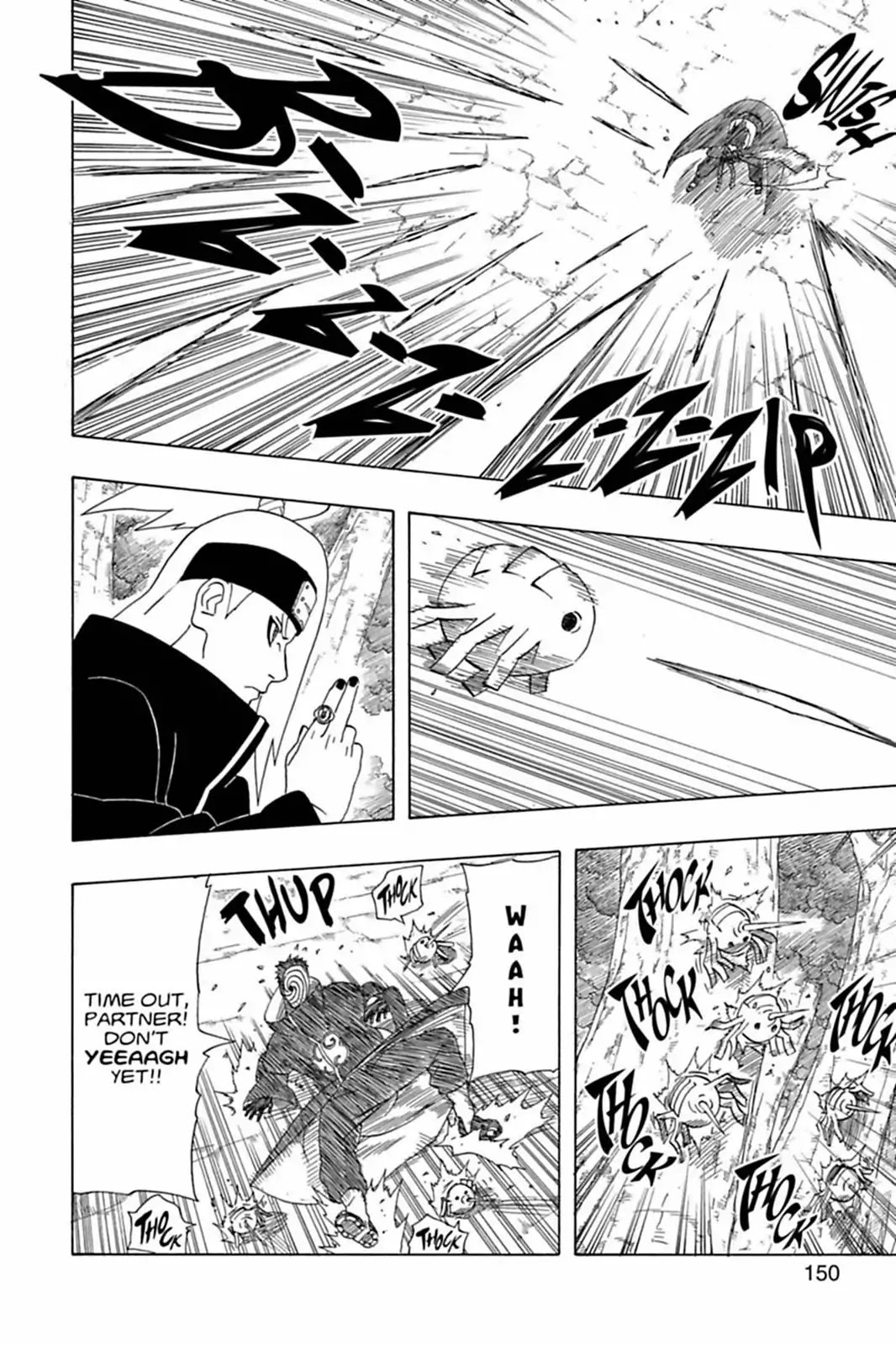 Naruto Chapter 357 page 12 - Chapter 357: Deidara Vs. Sasuke!!