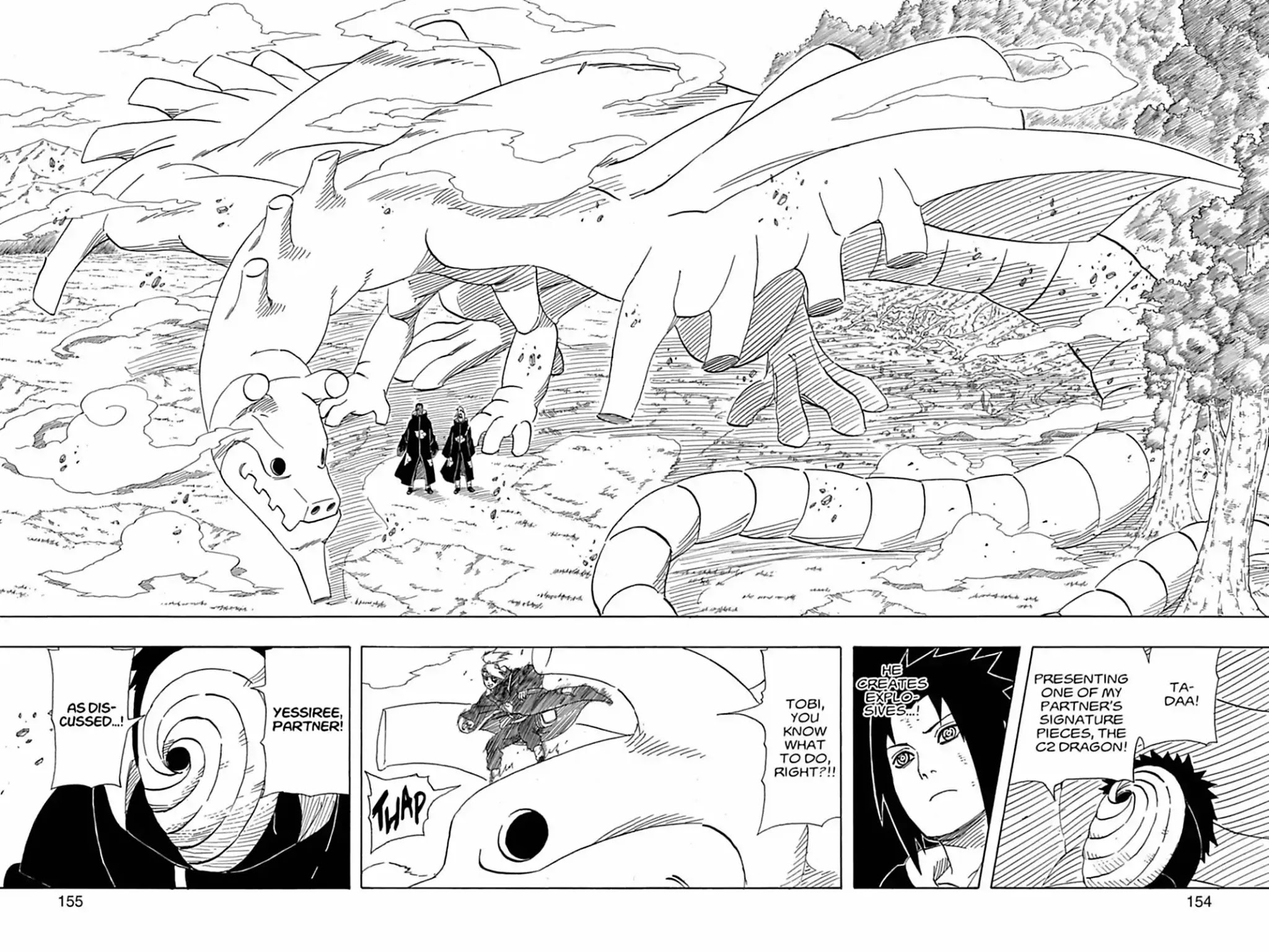 Naruto Chapter 357 page 16 - Chapter 357: Deidara Vs. Sasuke!!