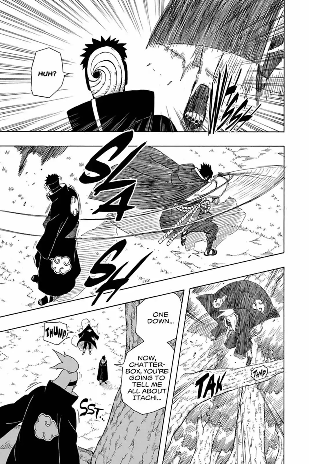 Naruto Chapter 357 page 9 - Chapter 357: Deidara Vs. Sasuke!!