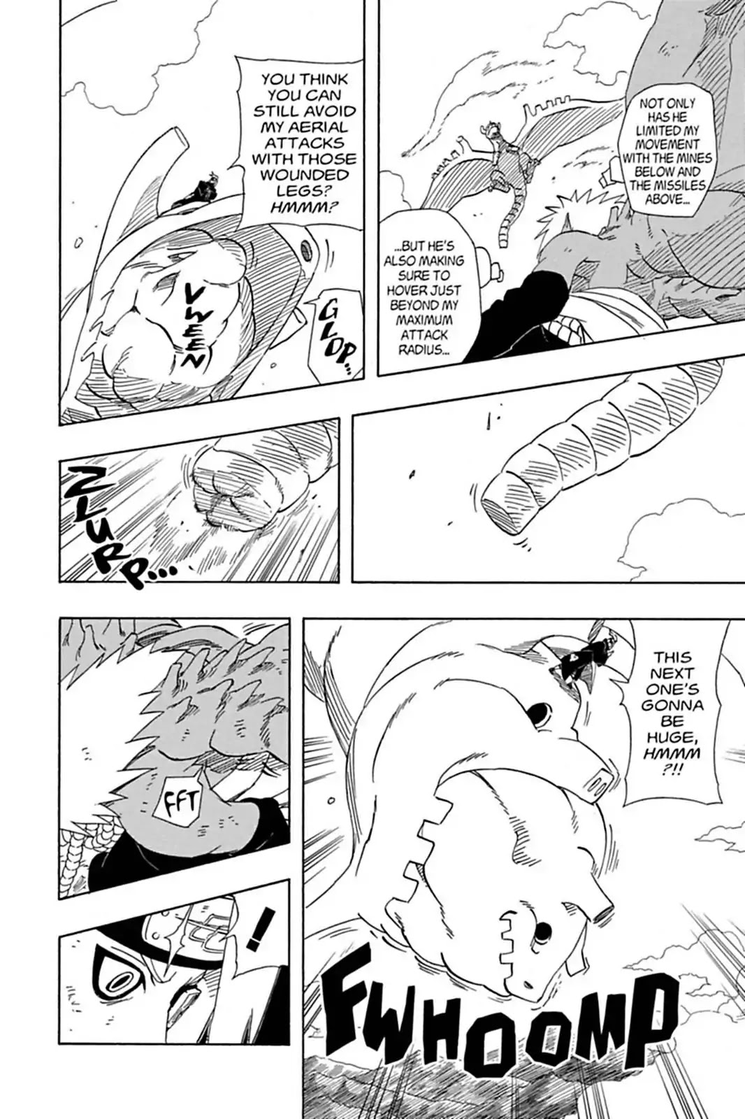 Naruto Chapter 358 page 10 - Chapter 358: Chasing C2!!