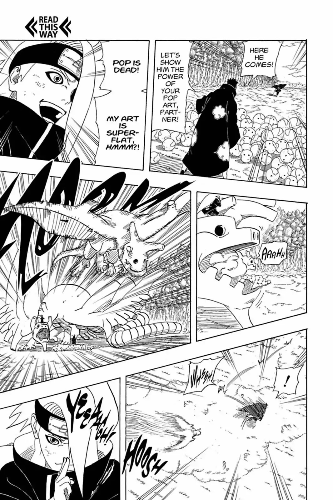 Naruto Chapter 358 page 3 - Chapter 358: Chasing C2!!