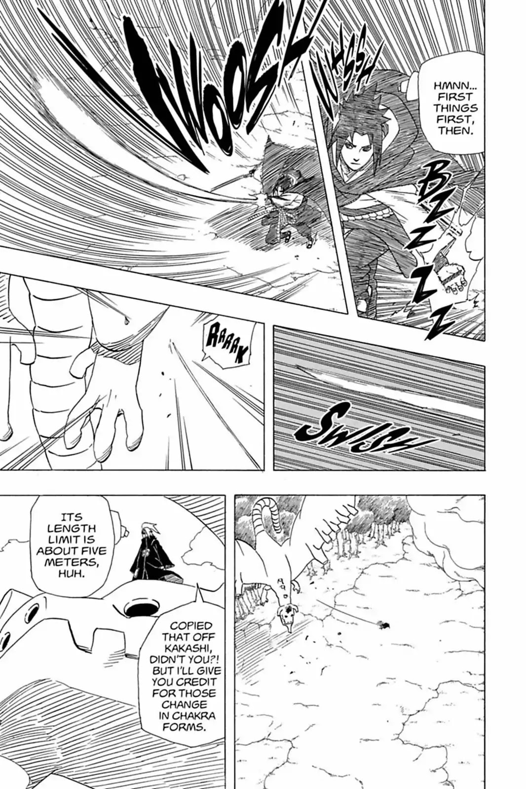 Naruto Chapter 358 page 5 - Chapter 358: Chasing C2!!