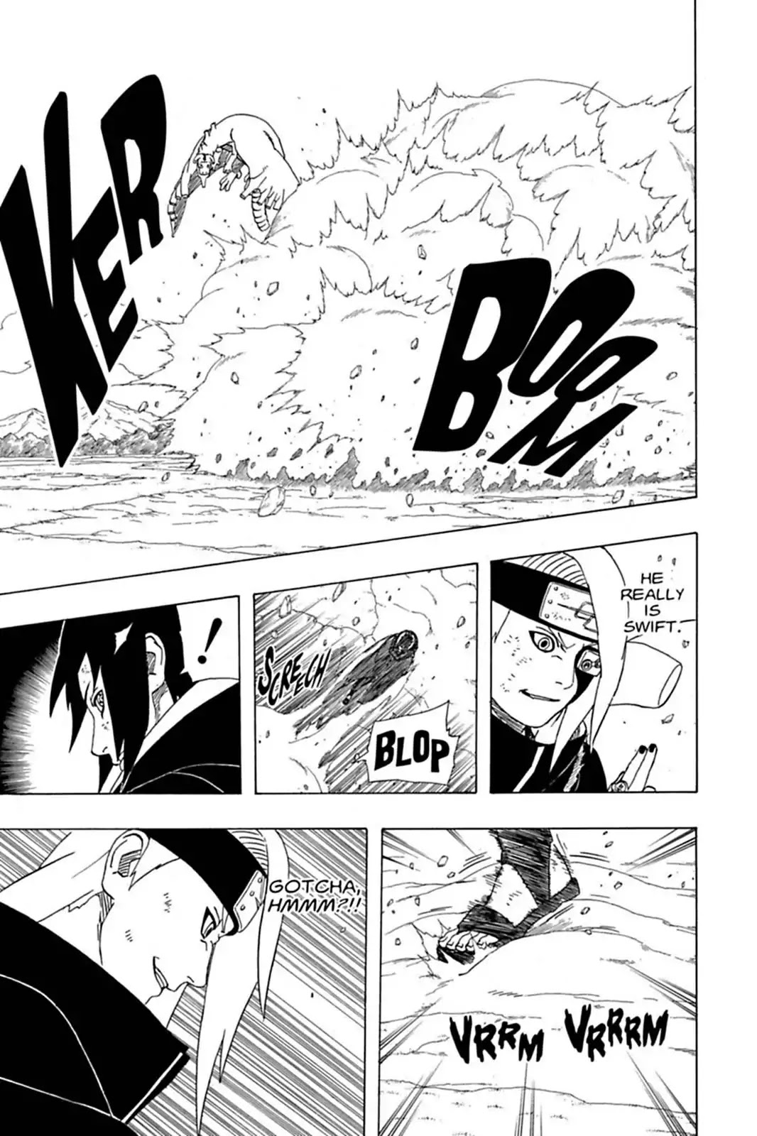 Naruto Chapter 358 page 7 - Chapter 358: Chasing C2!!