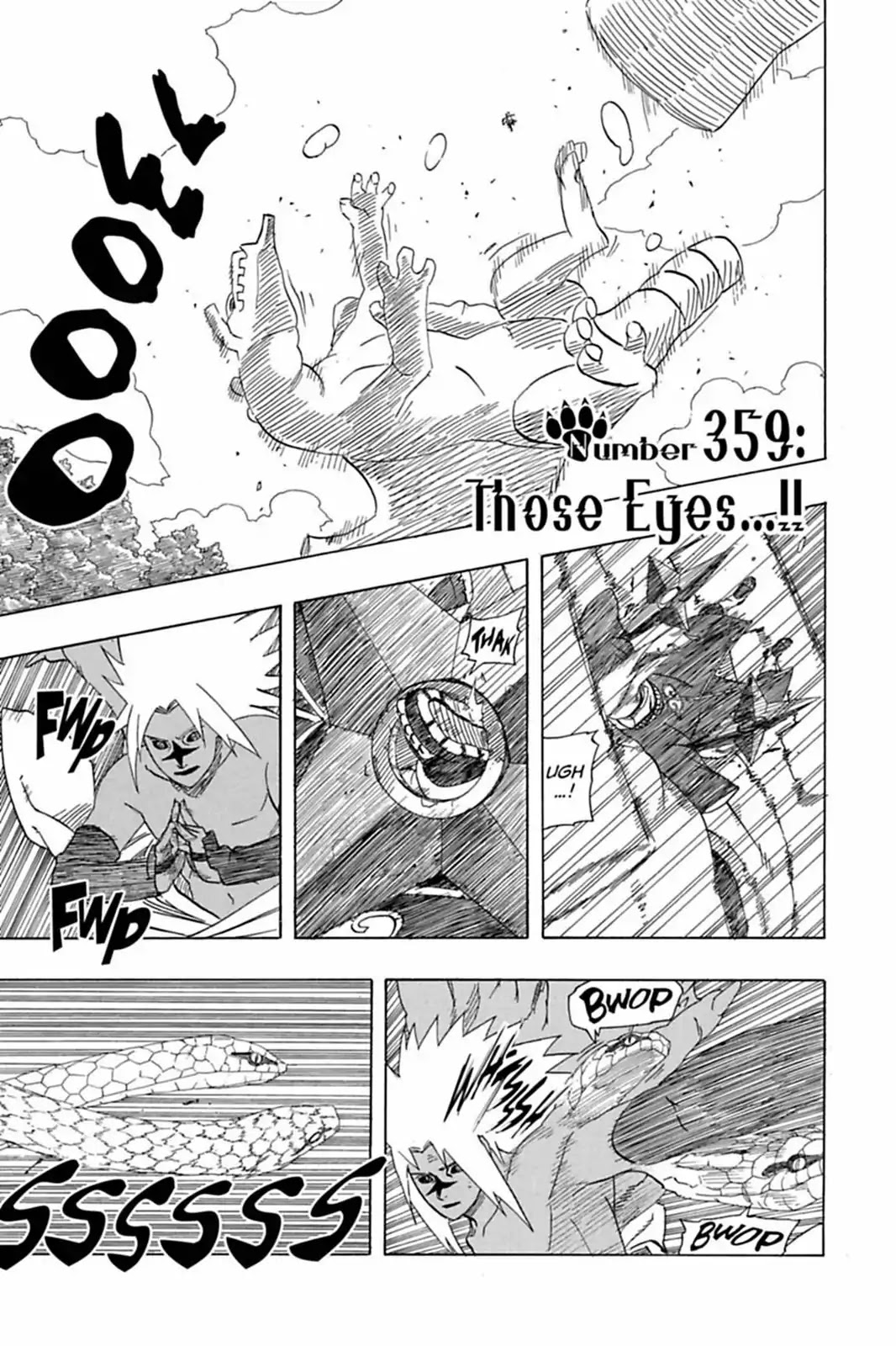 Naruto Chapter 359 page 1 - Chapter 359: Those Eyes...!!